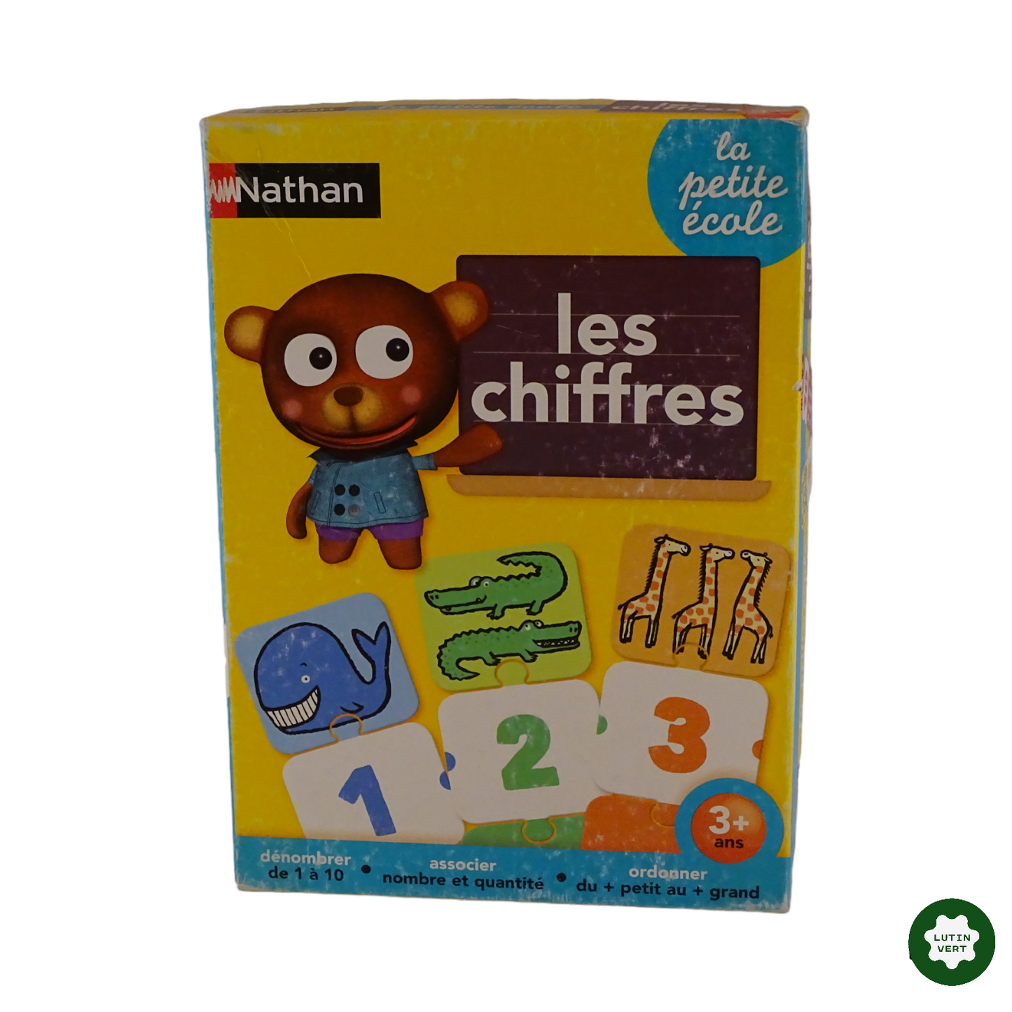 La petite école : Les Chiffres d'occasion NATHAN - Dès 3 ans | Lutin Vert