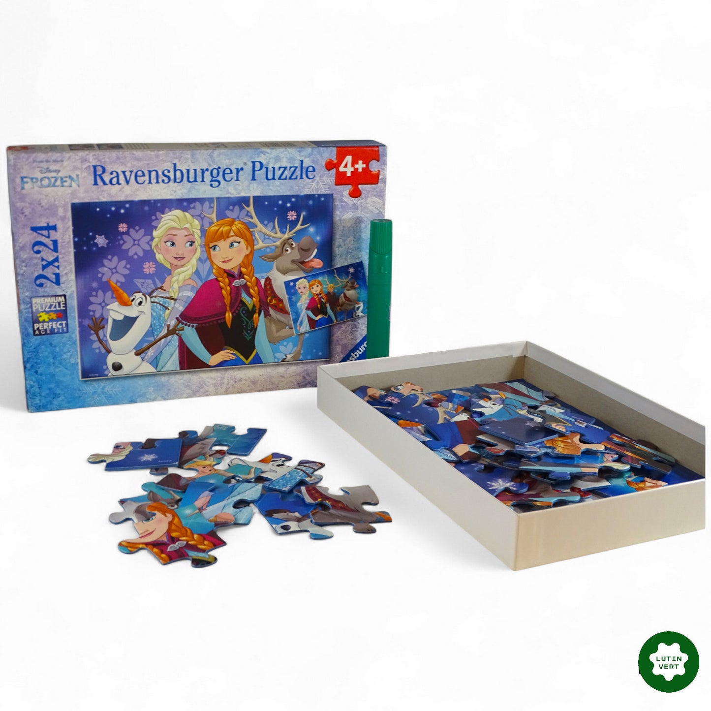 2 puzzles « Frozen » d'occasion RAVENSBURGER - Dès 3 ans | Ref 11466