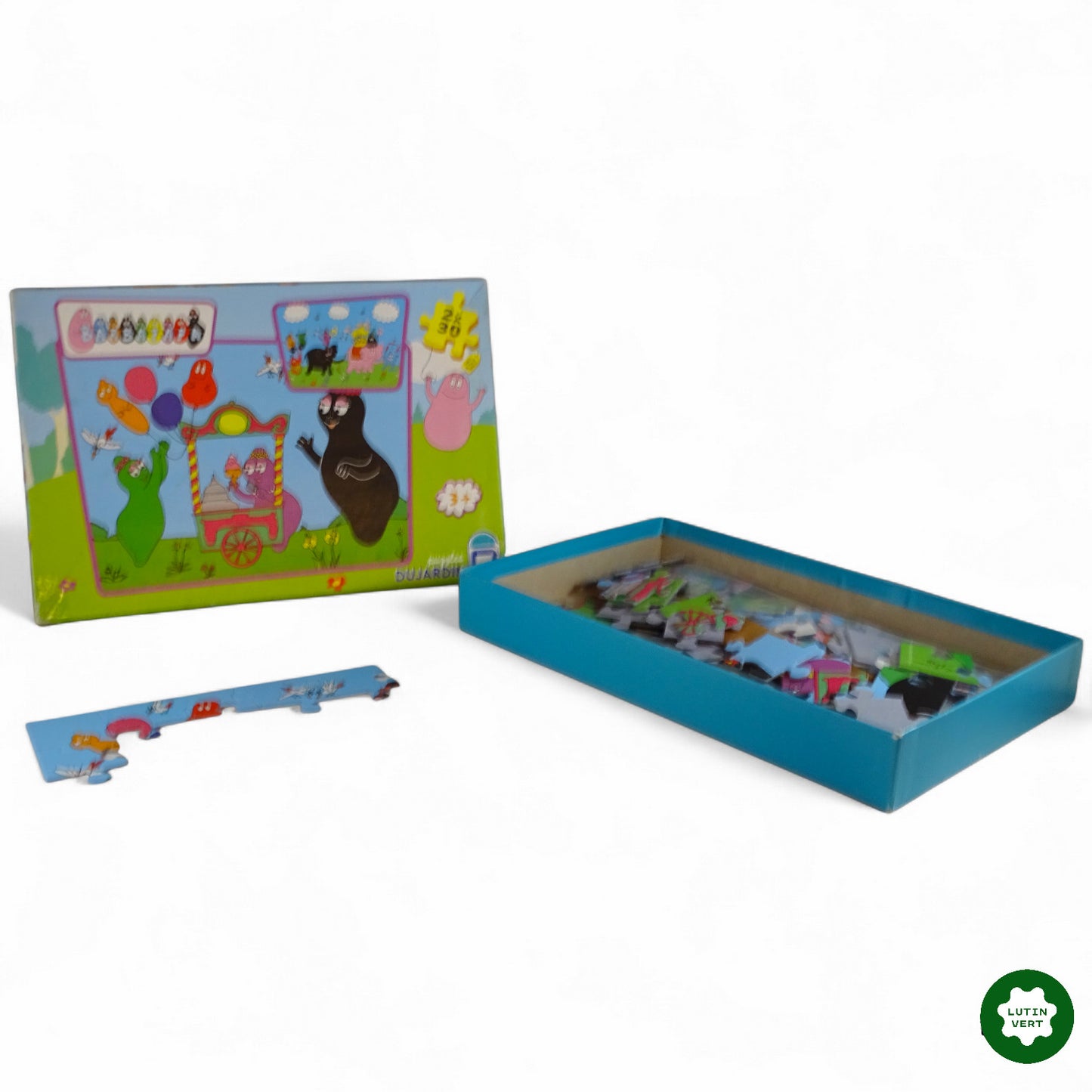2 puzzles « Barbapapa » d'occasion DUJARDIN - Dès 3 ans | Ref 11465