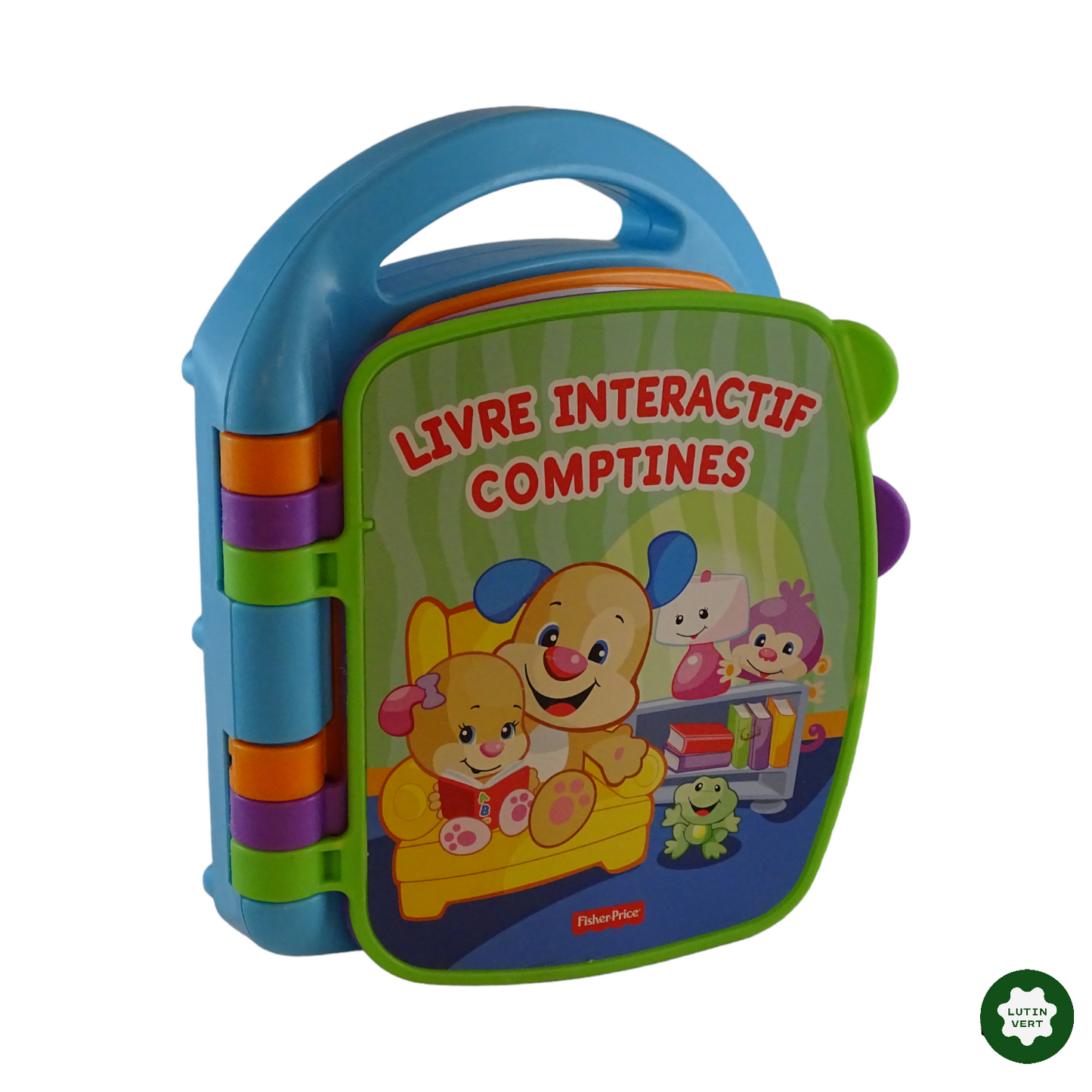 Livre interactif comptines d'occasion FISHER PRICE - Dès 2 ans | Lutin Vert