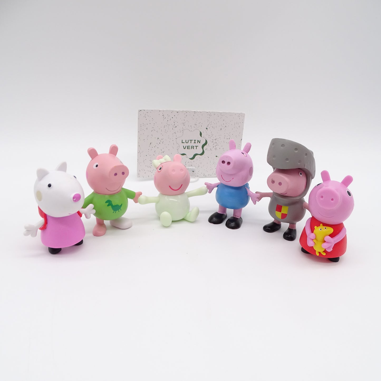 Lot de 6 figurines Peppa Pig PEPPA PIG - Dès 3 ans | Ref 15302