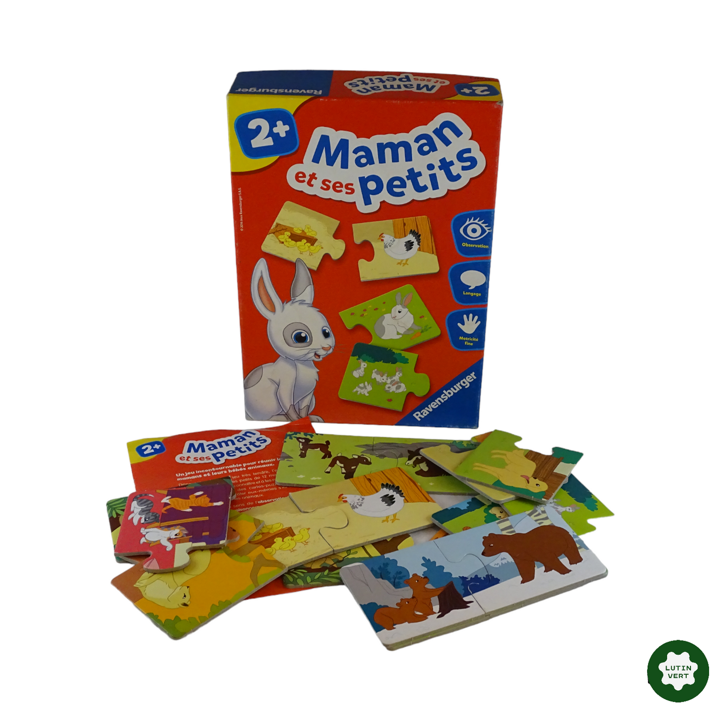 Maman et ses petits d'occasion RAVENSBURGER - Dès 2 ans | Lutin Vert