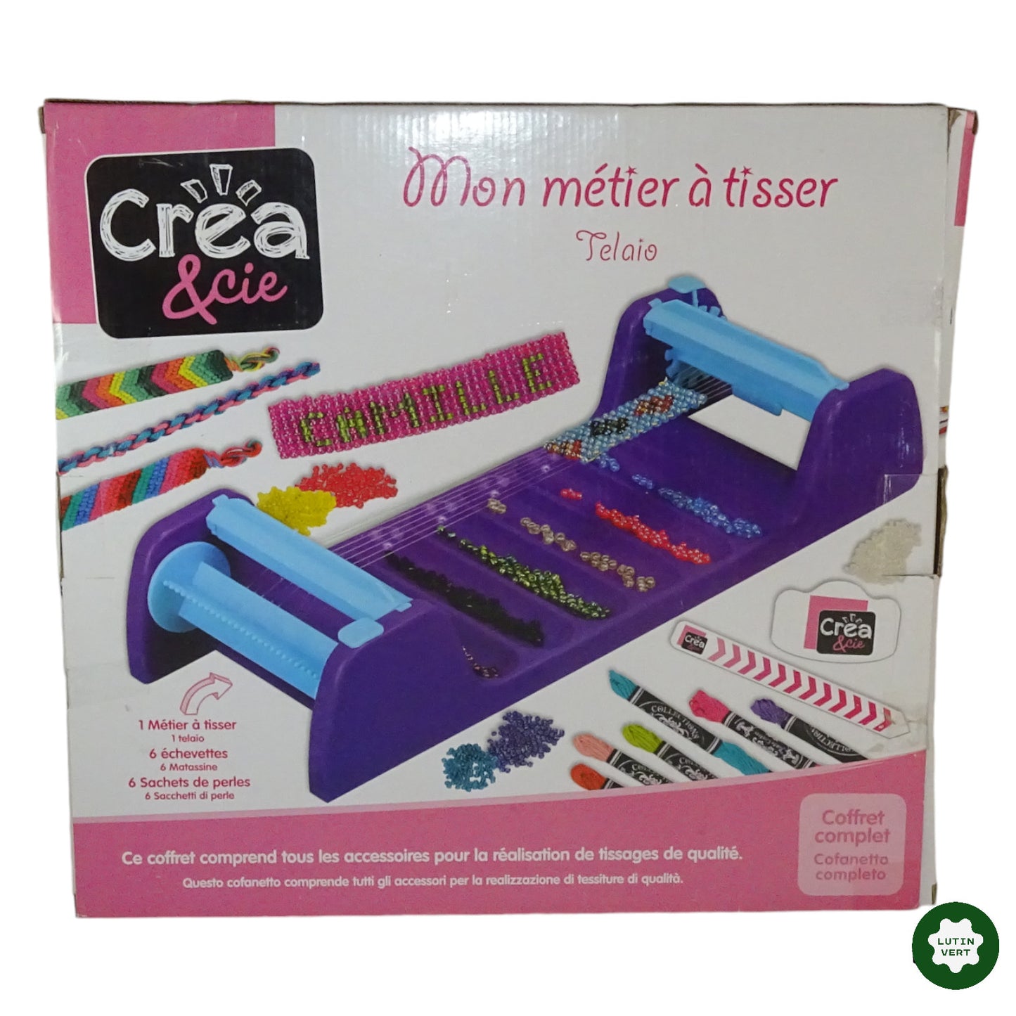 Mon Métier à Tisser d'occasion CRÉA&CIE - Dès 6 ans | Ref 6723