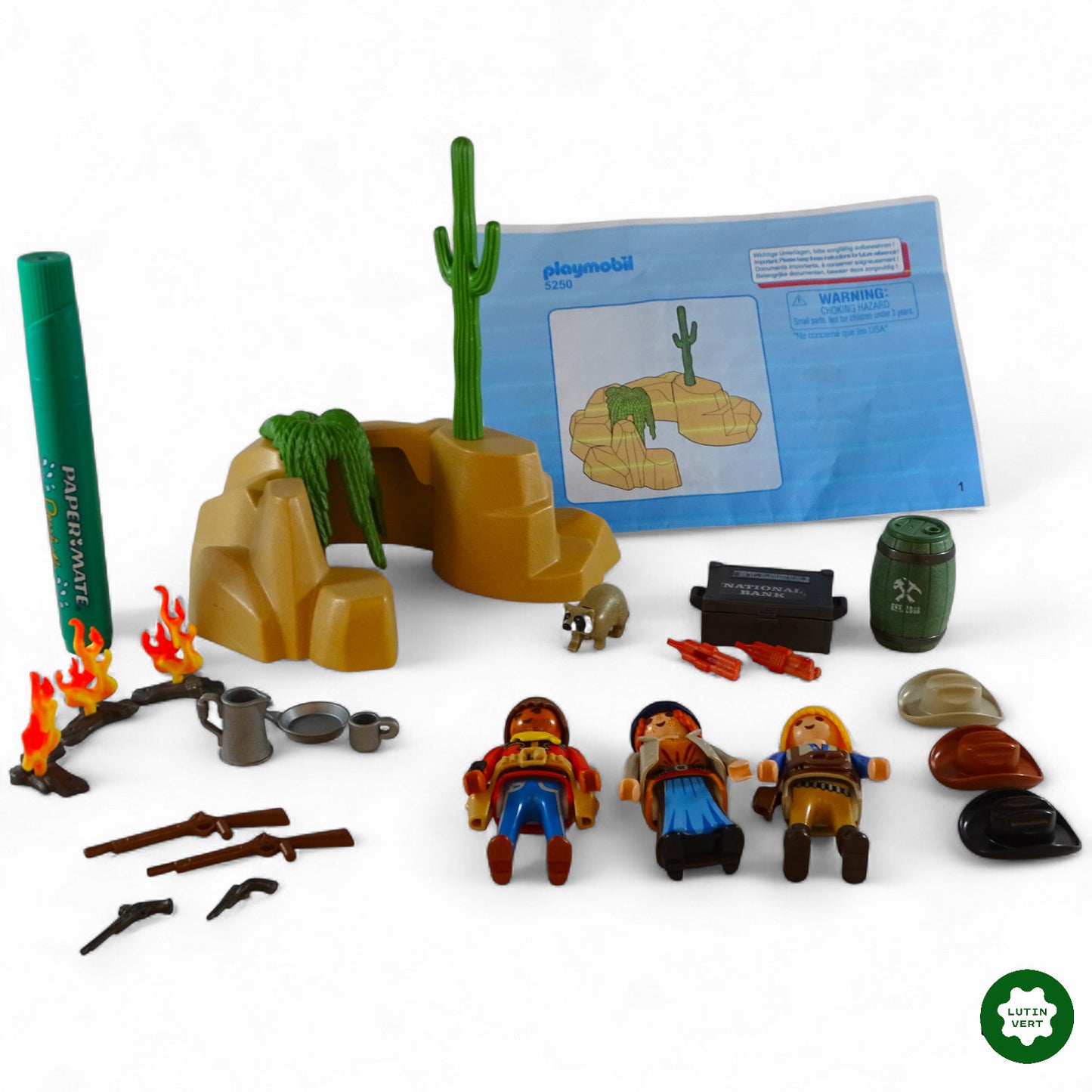 Western 5250 d'occasion PLAYMOBIL - Dès 4 ans | Ref 8180