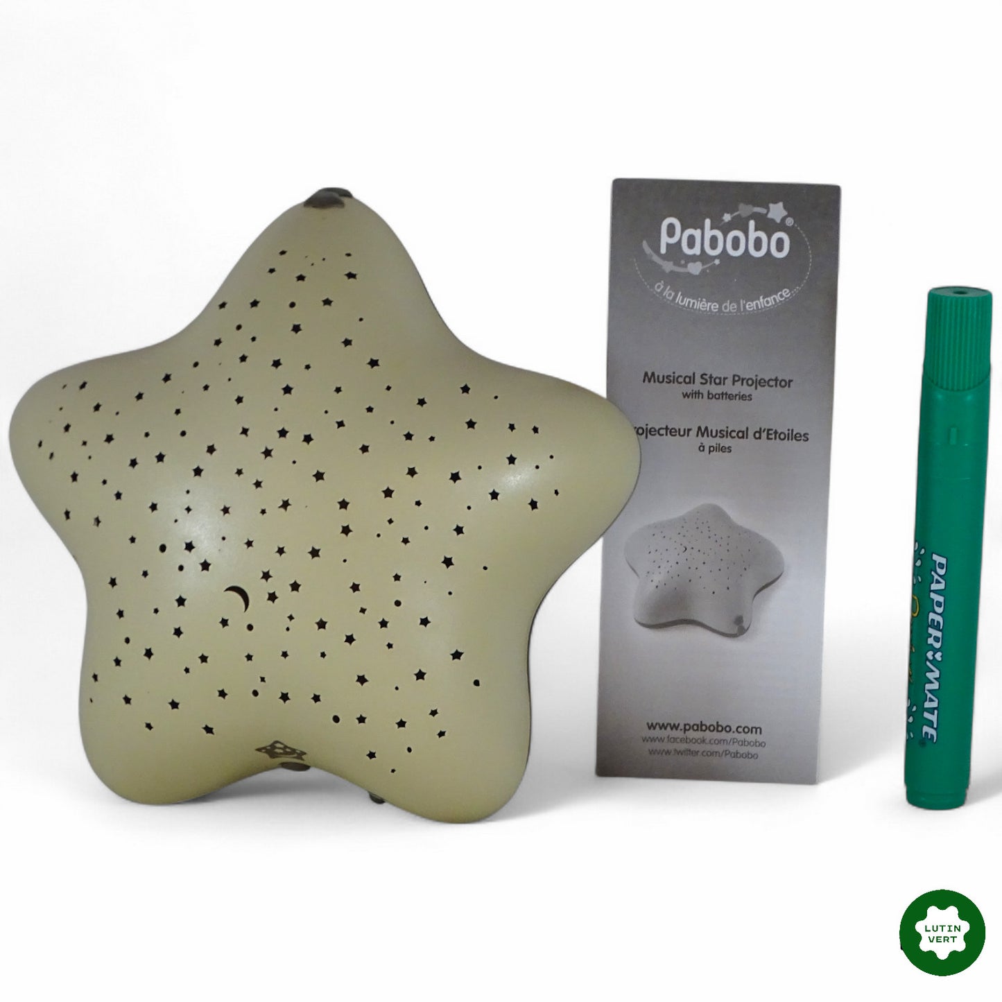 Projecteur musical d’étoiles d'occasion PABOBO - Dès Naissance | Ref 11540
