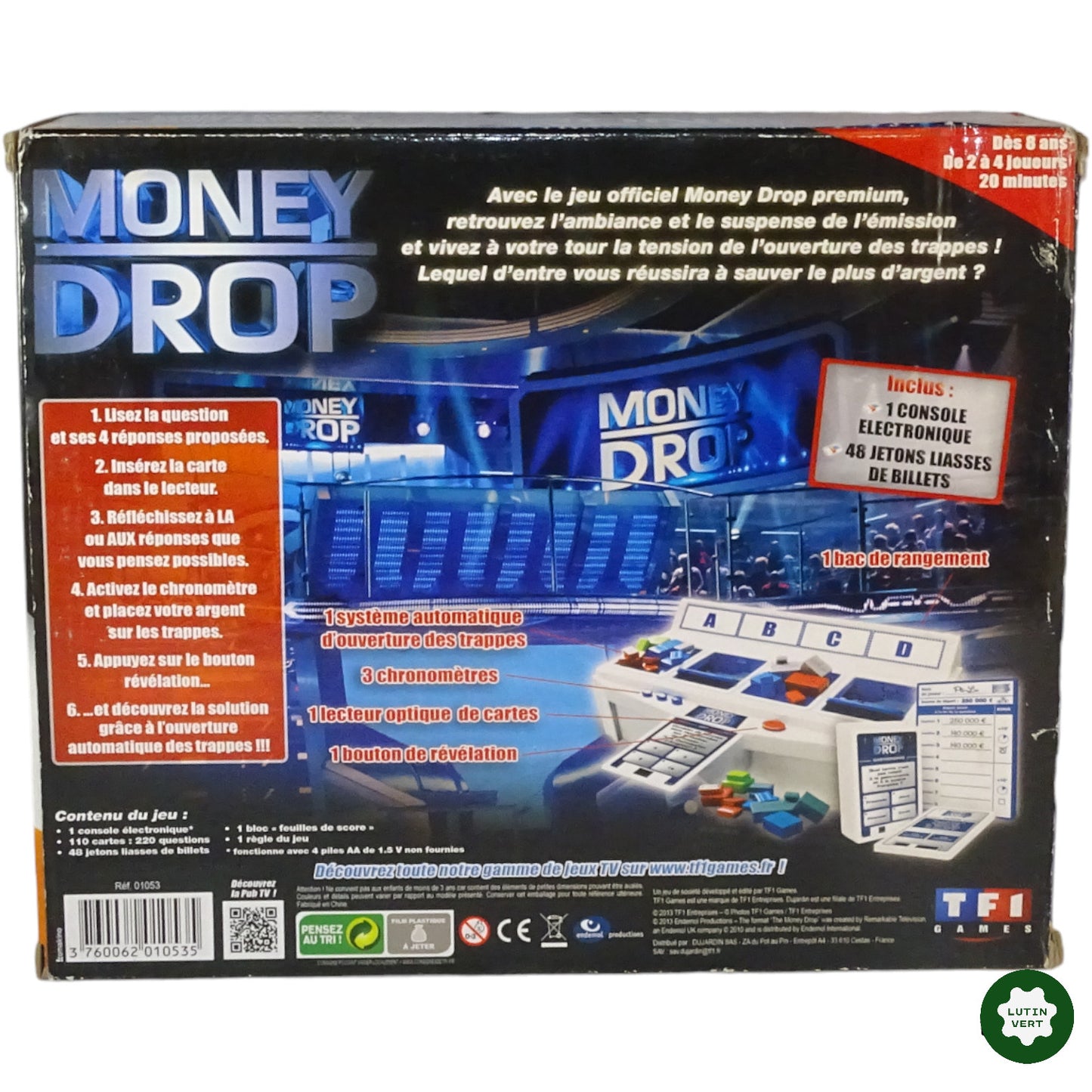 Money Drop d'occasion TF1 GAMES - Dès 8 ans | Ref 6728