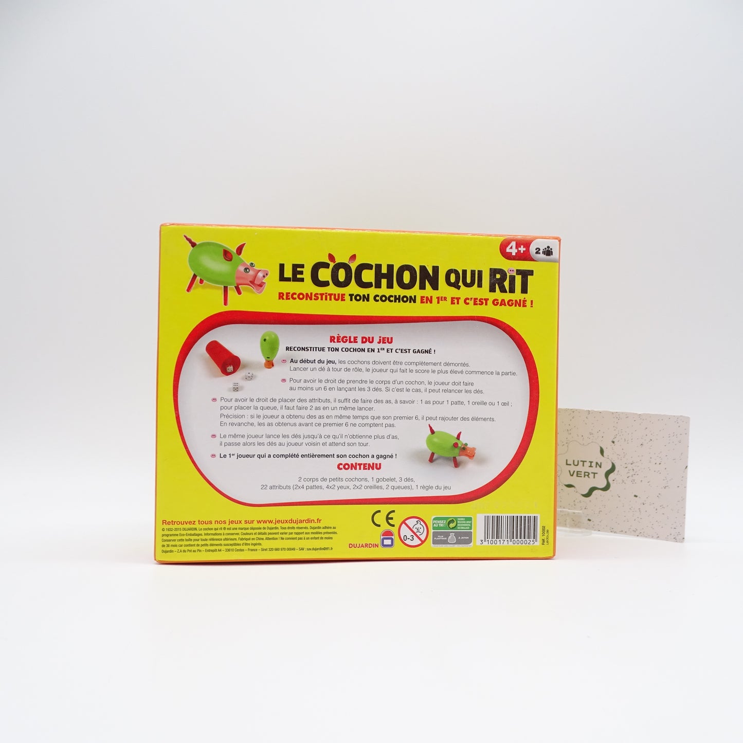 Le Cochon qui Rit DUJARDIN - Dès 4 ans | Ref 15334