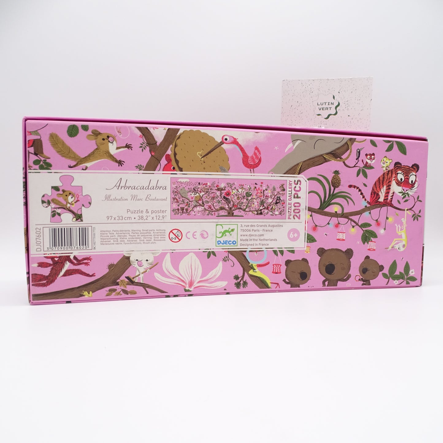 Puzzle Gallery 200 Pcs DJECO - Dès 6 ans | Ref 15336