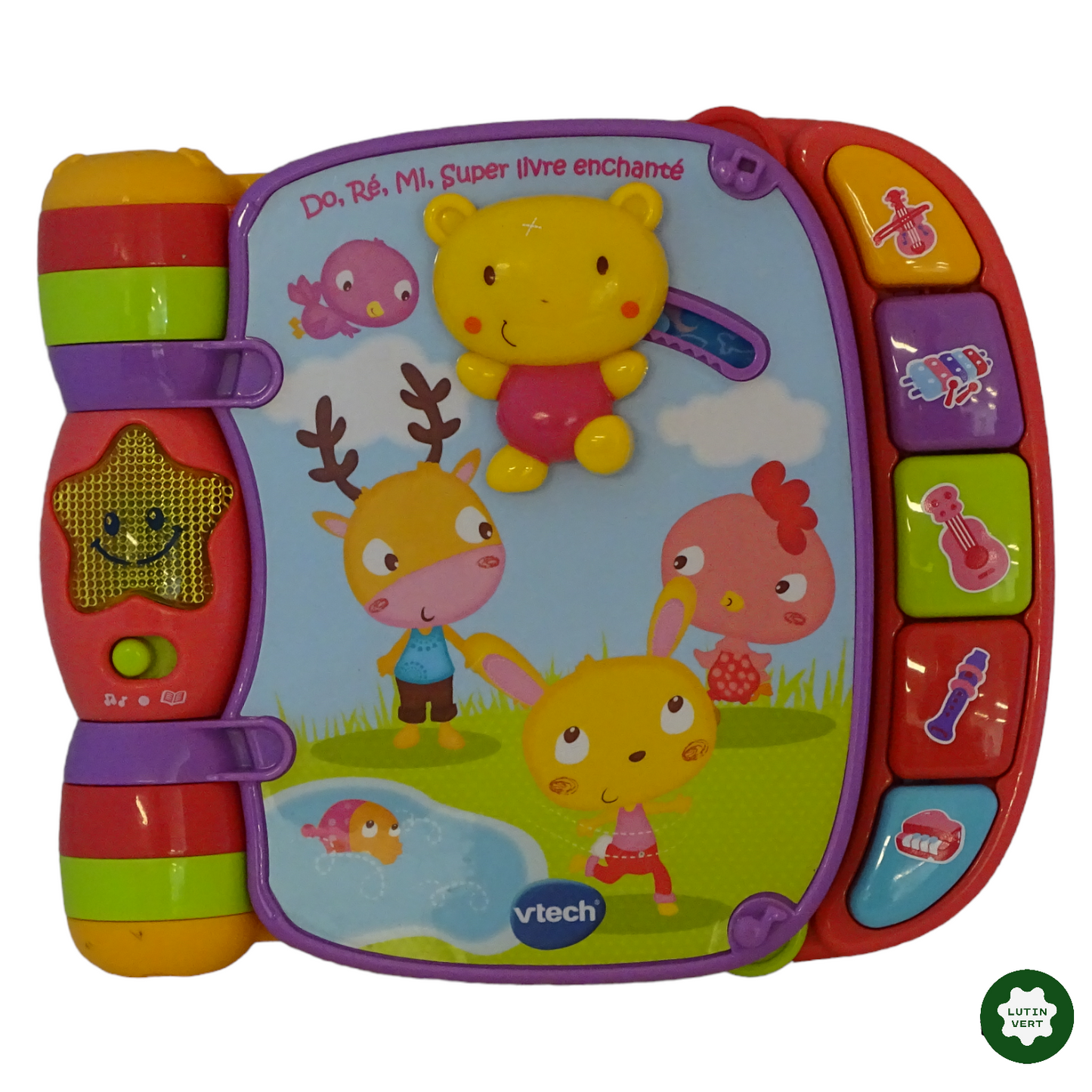 super livre enchanté d'occasion VTECH - Dès 9 mois | Lutin Vert