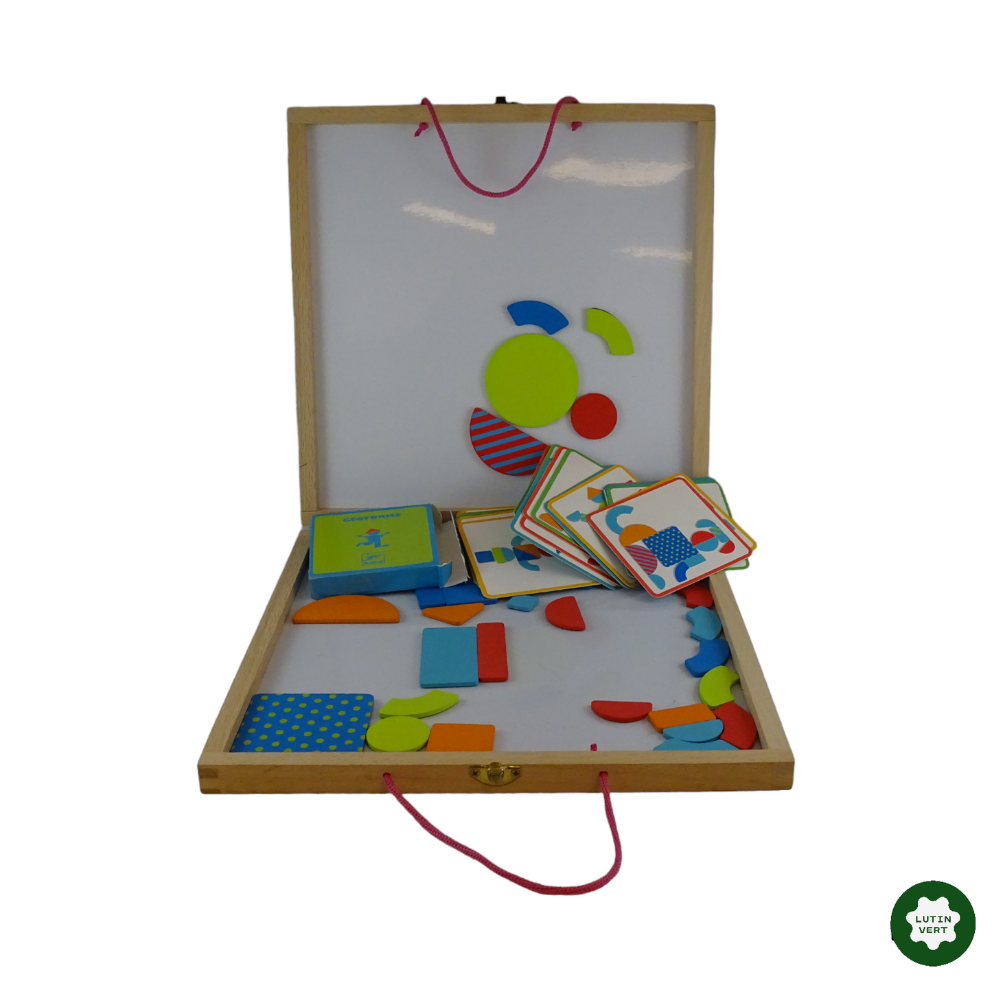 Jeu d’éveil en bois magnétique d'occasion DJECO - Dès 4 ans | Lutin Vert