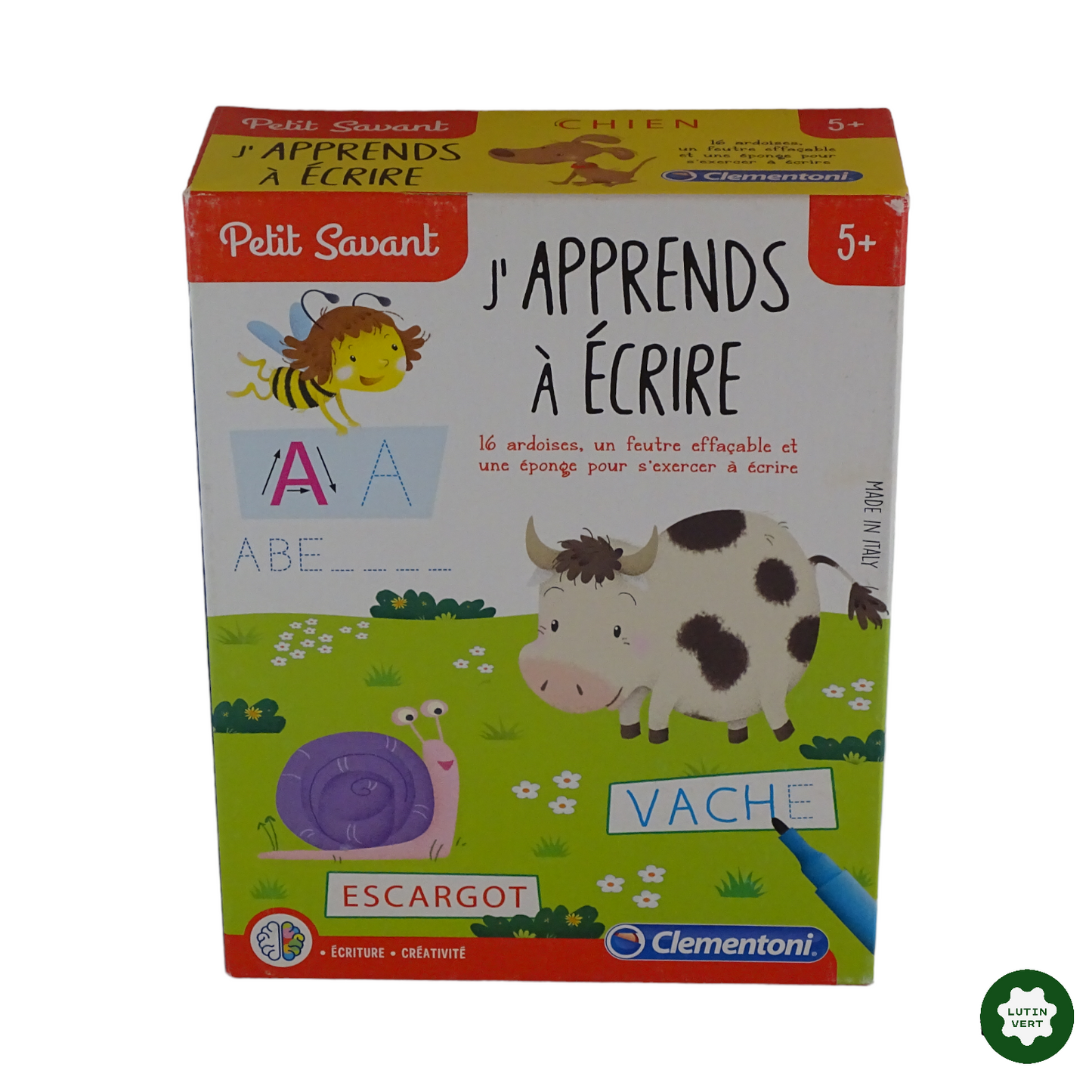 J’apprends à écrire d'occasion CLEMENTONI - Dès 5 ans | Lutin Vert