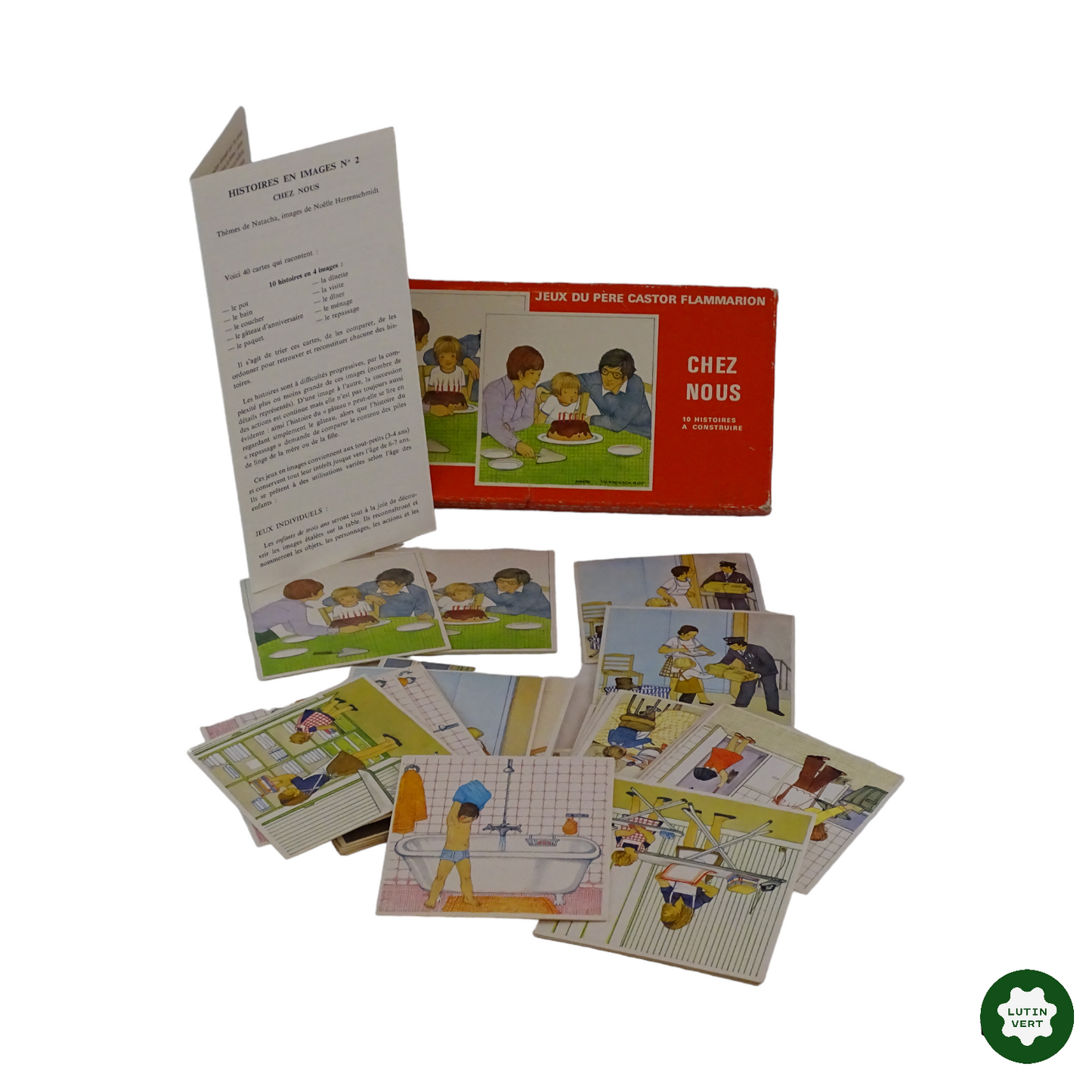 Chez nous. d'occasion FLAMMARION - Dès 3 ans | Lutin Vert