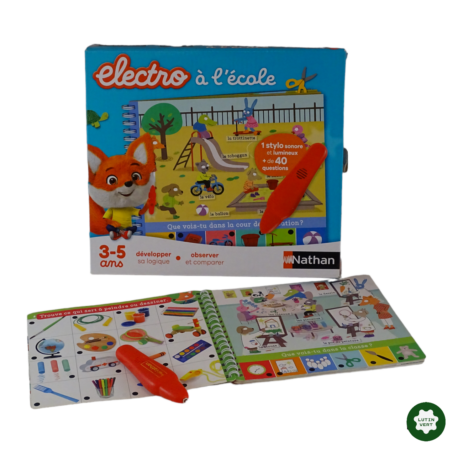 Électro à l’école d'occasion NATHAN - Dès 3 ans | Lutin Vert