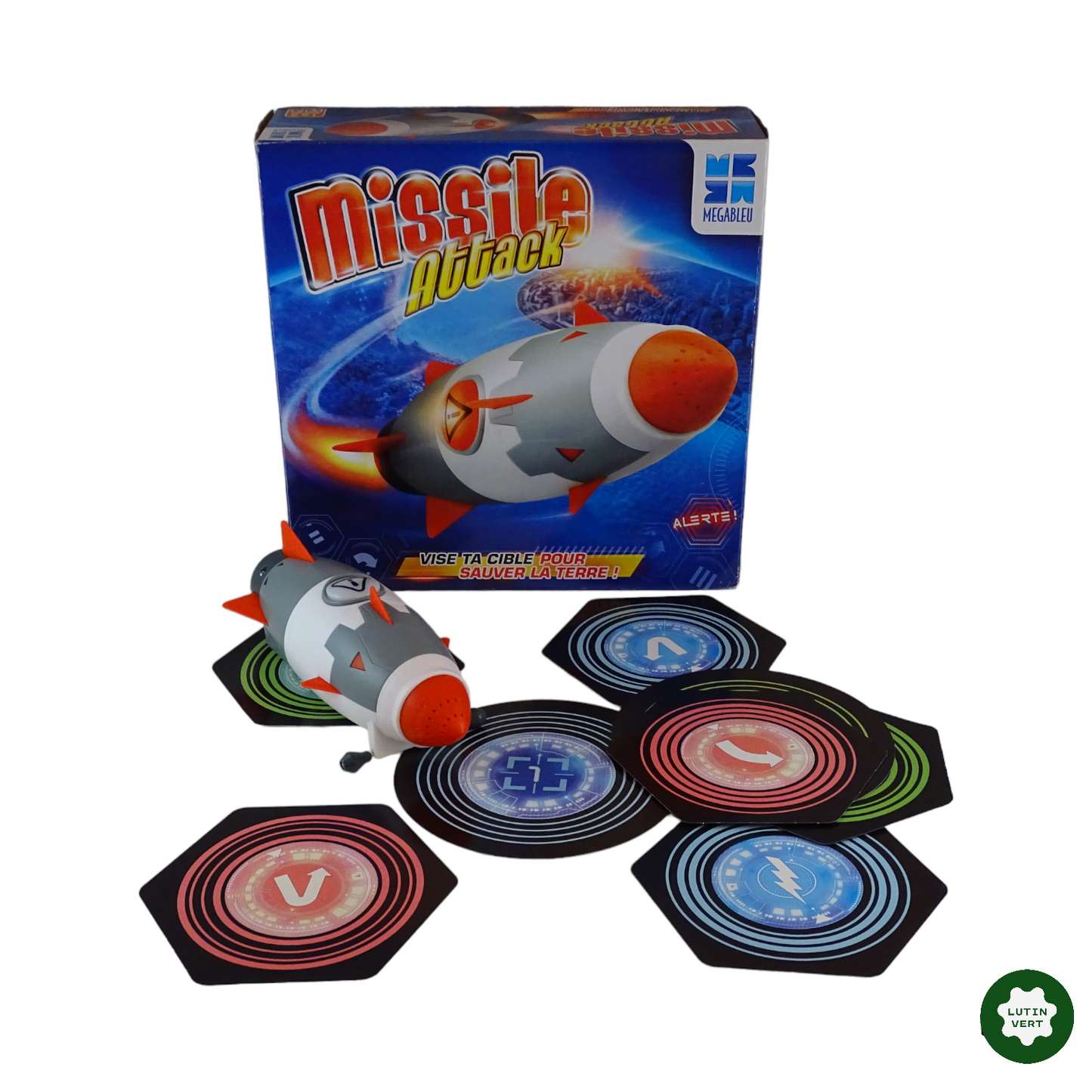 Missile attack d'occasion MEGABLEU - Dès 5 ans | Lutin Vert