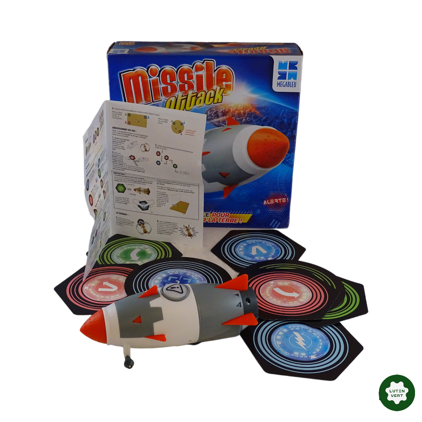 Missile attack d'occasion MEGABLEU - Dès 5 ans | Lutin Vert