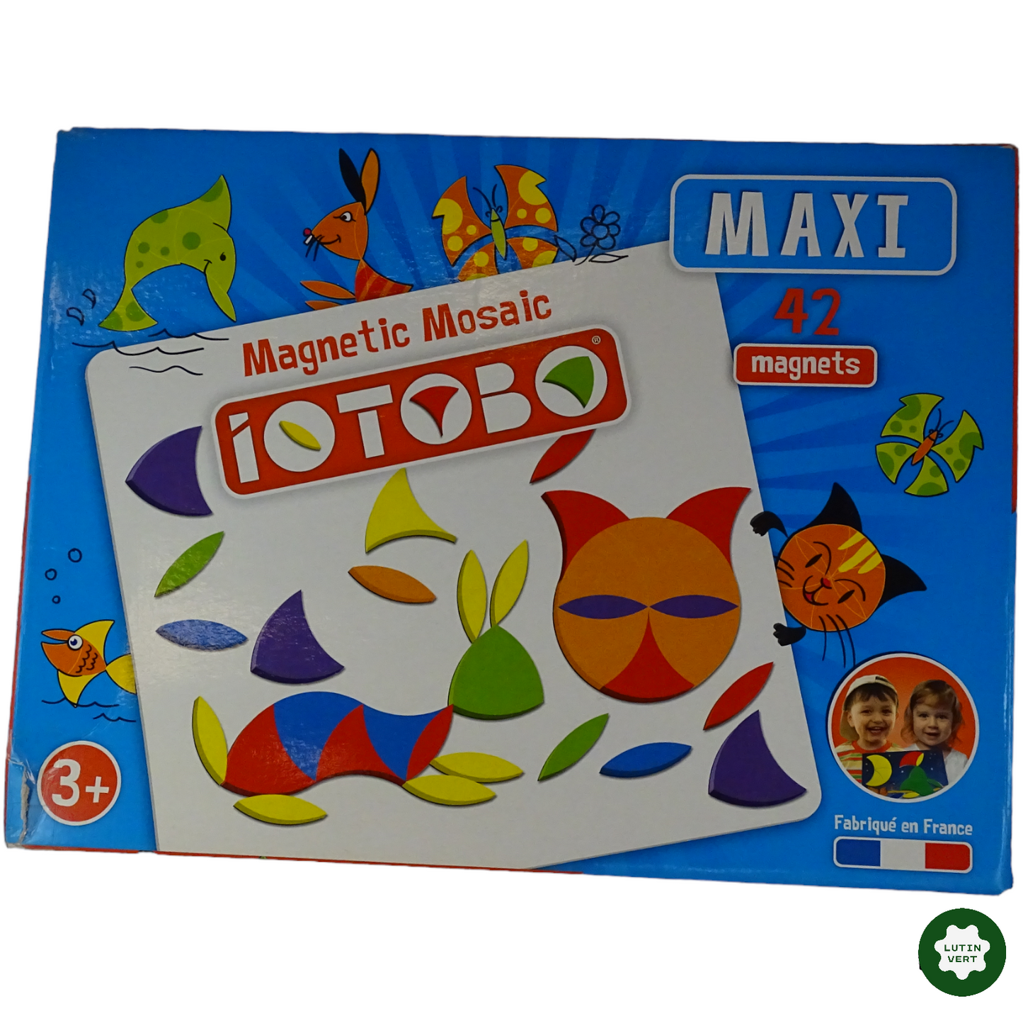Magnetic Mosaic. d'occasion IOTOBO - Dès 3 ans | Lutin Vert