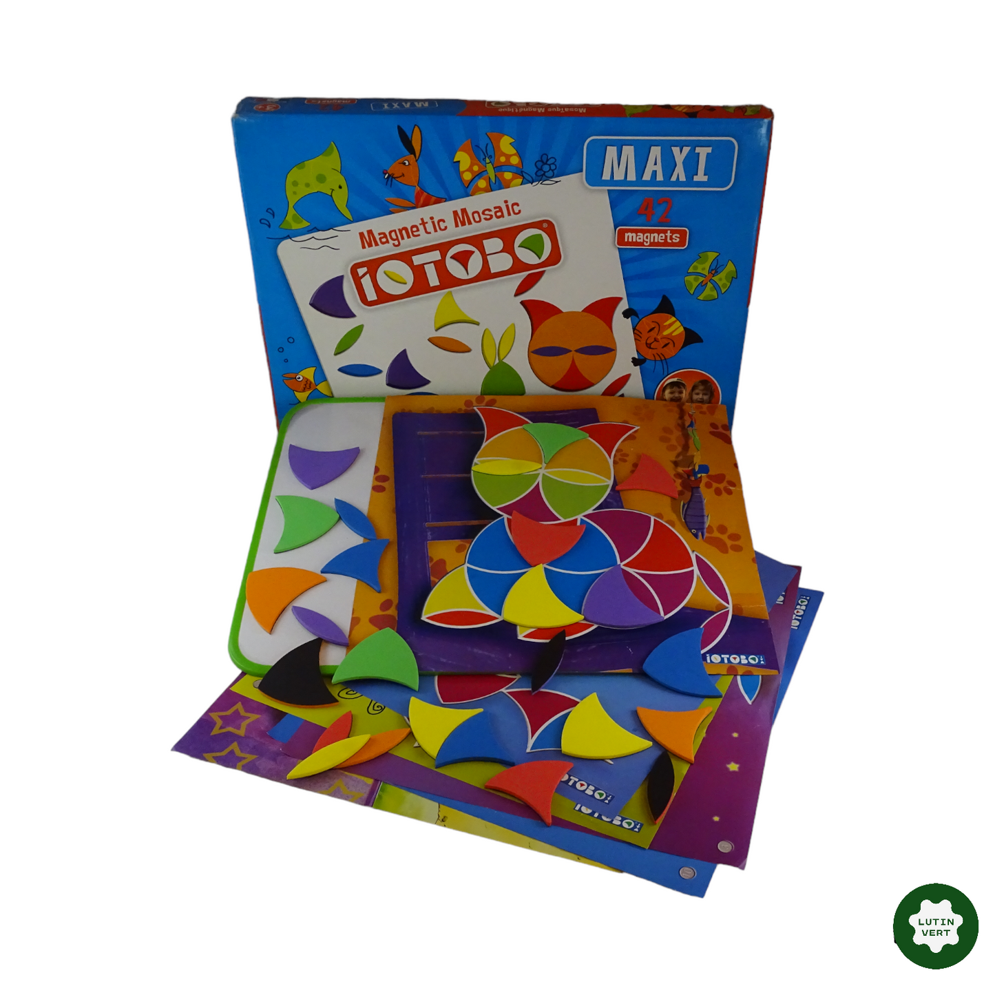 Magnetic Mosaic. d'occasion IOTOBO - Dès 3 ans | Lutin Vert