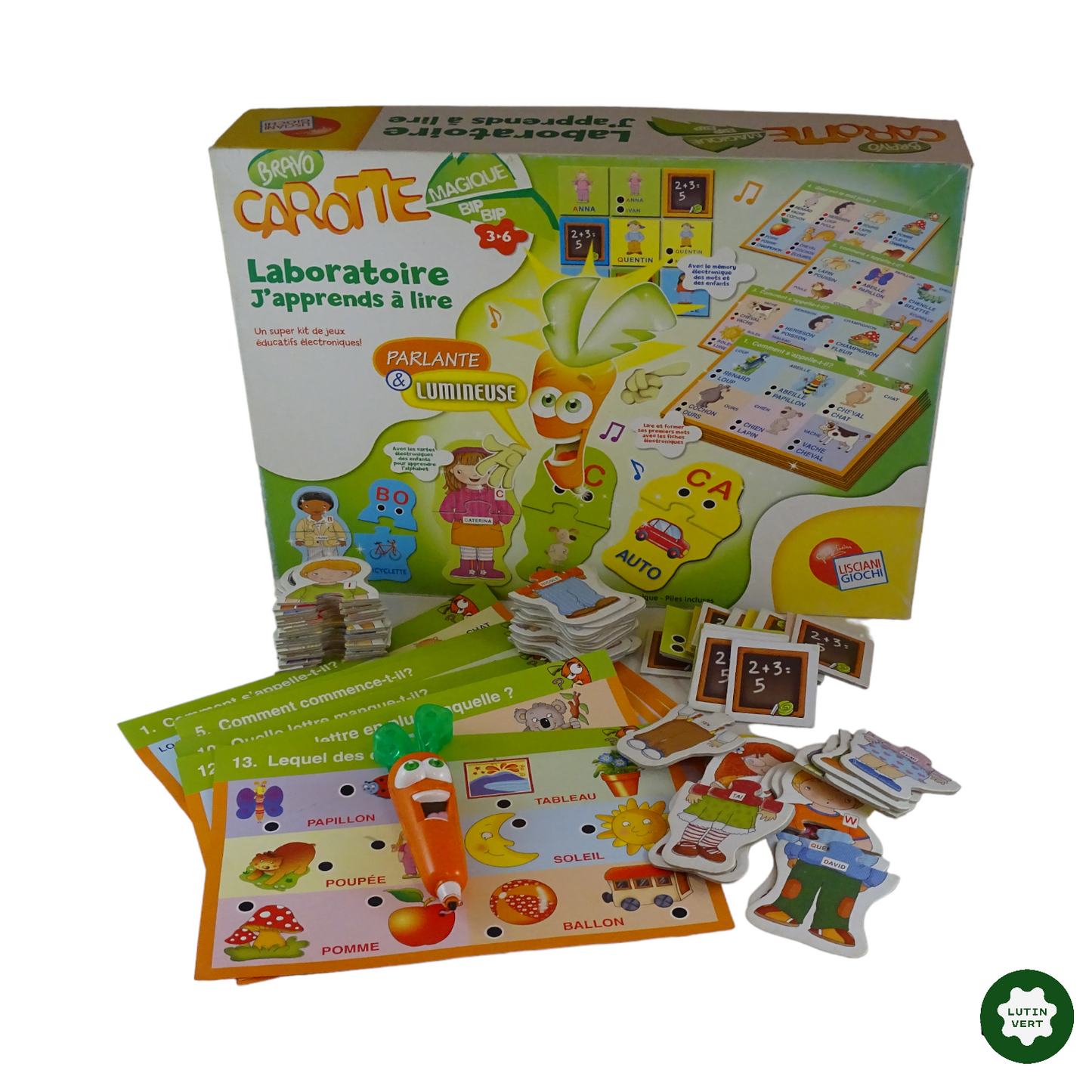 Laboratoire j’apprends à lire d'occasion LISCIANI GIOCHI - Dès 3 ans | Lutin Vert