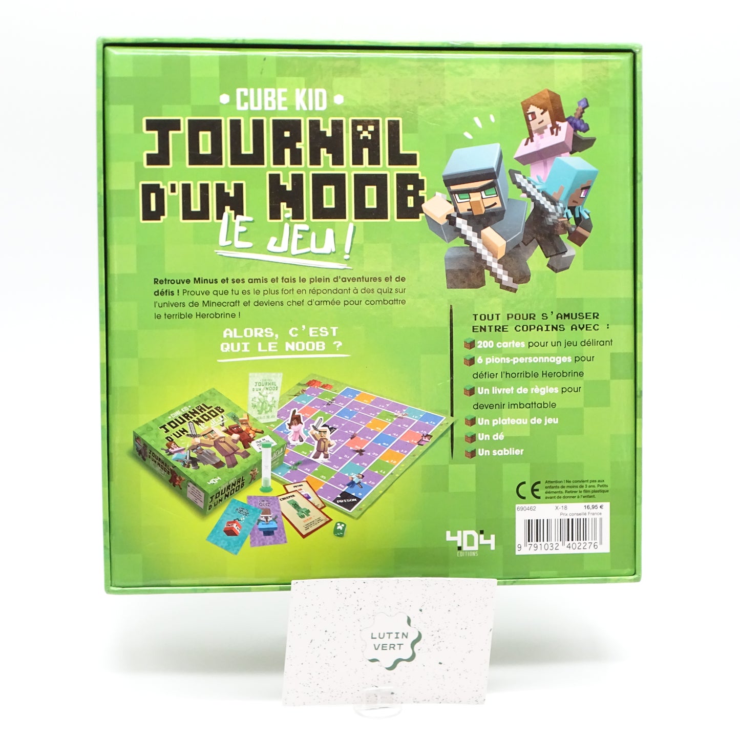 Journal d’un Noob, le jeu CUBE KID - Dès 7 ans | Ref 15384