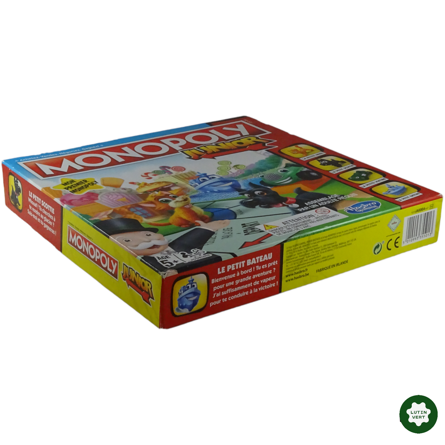 Mon premier Monopoly Junior d'occasion HASBRO - Dès 5 ans | Lutin Vert