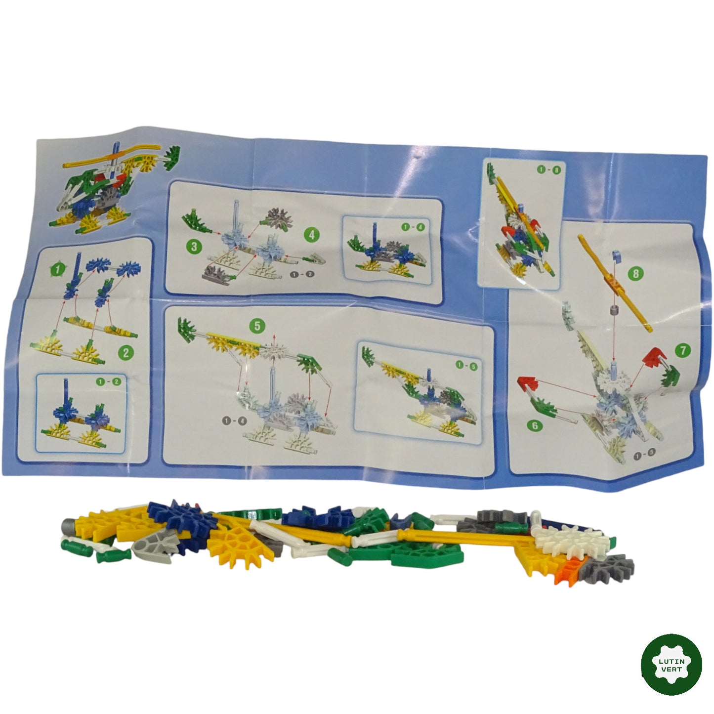 Hélicopter Jeu de Construction d'occasion K NEX - Dès 5 ans | Ref 7089