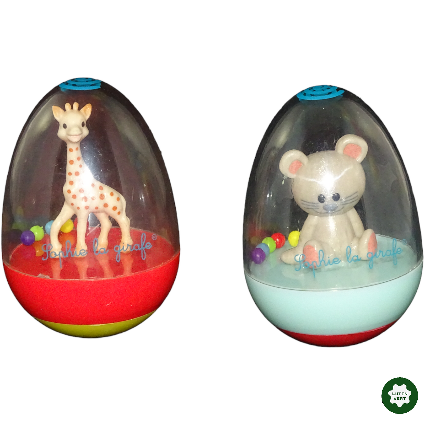 2 culbutos animaux d'occasion VULLI - Dès 2 ans | Lutin Vert