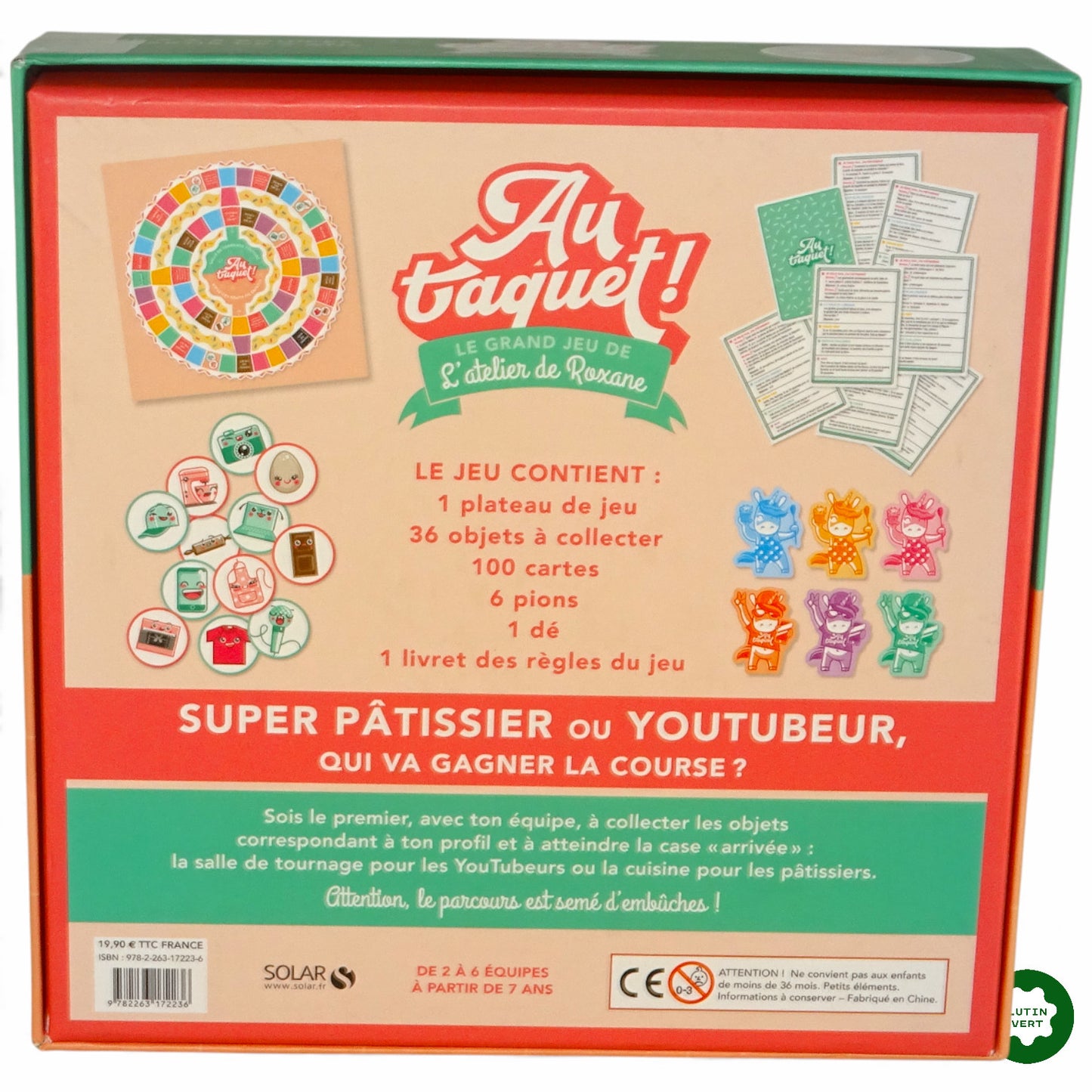 « Au taquet ! », le grand jeu de l’atelier de Roxane d'occasion SOLAR - Dès 7 ans | Ref 11813