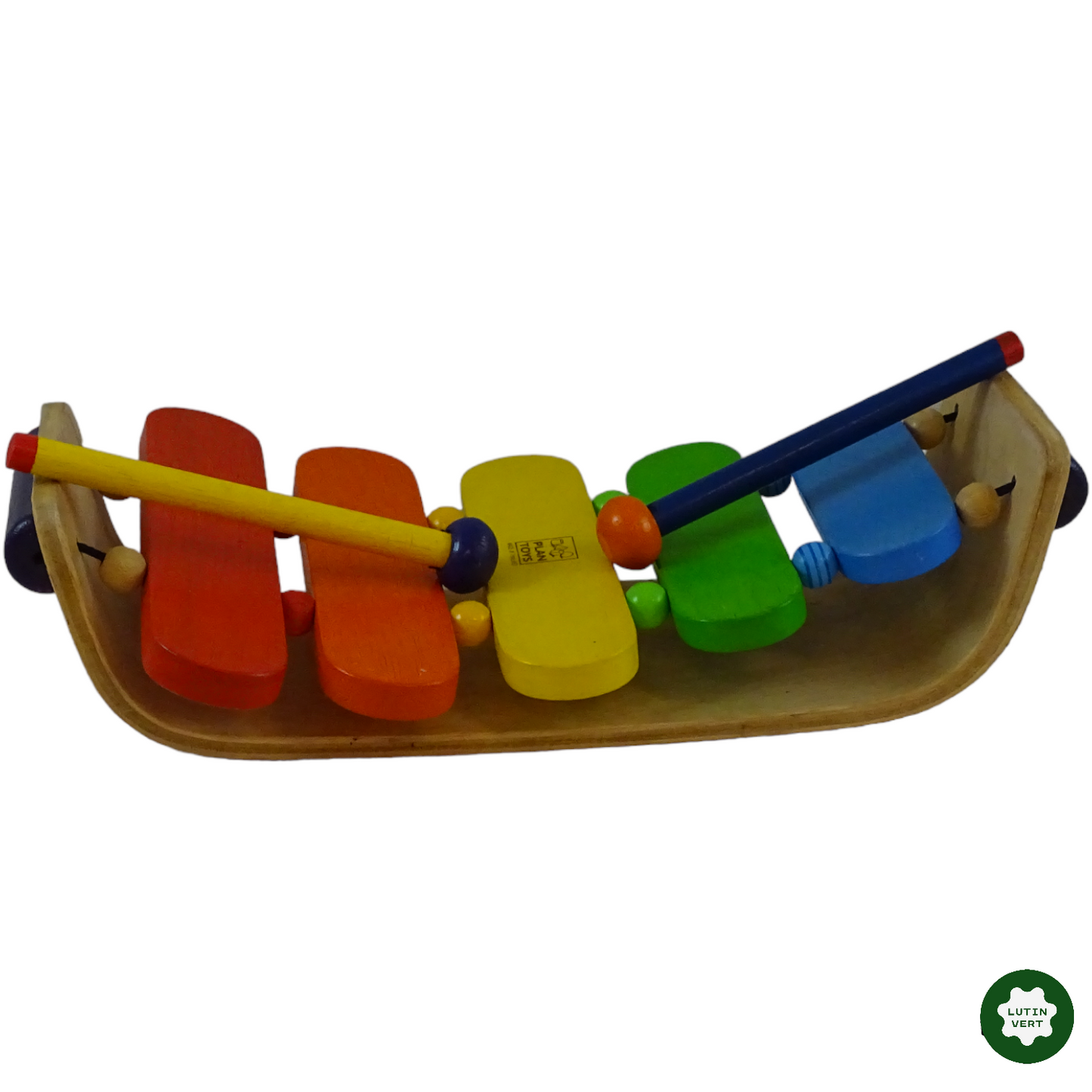 Xylophone en bois d'occasion PLANTOYS - Dès 3 ans | Lutin Vert