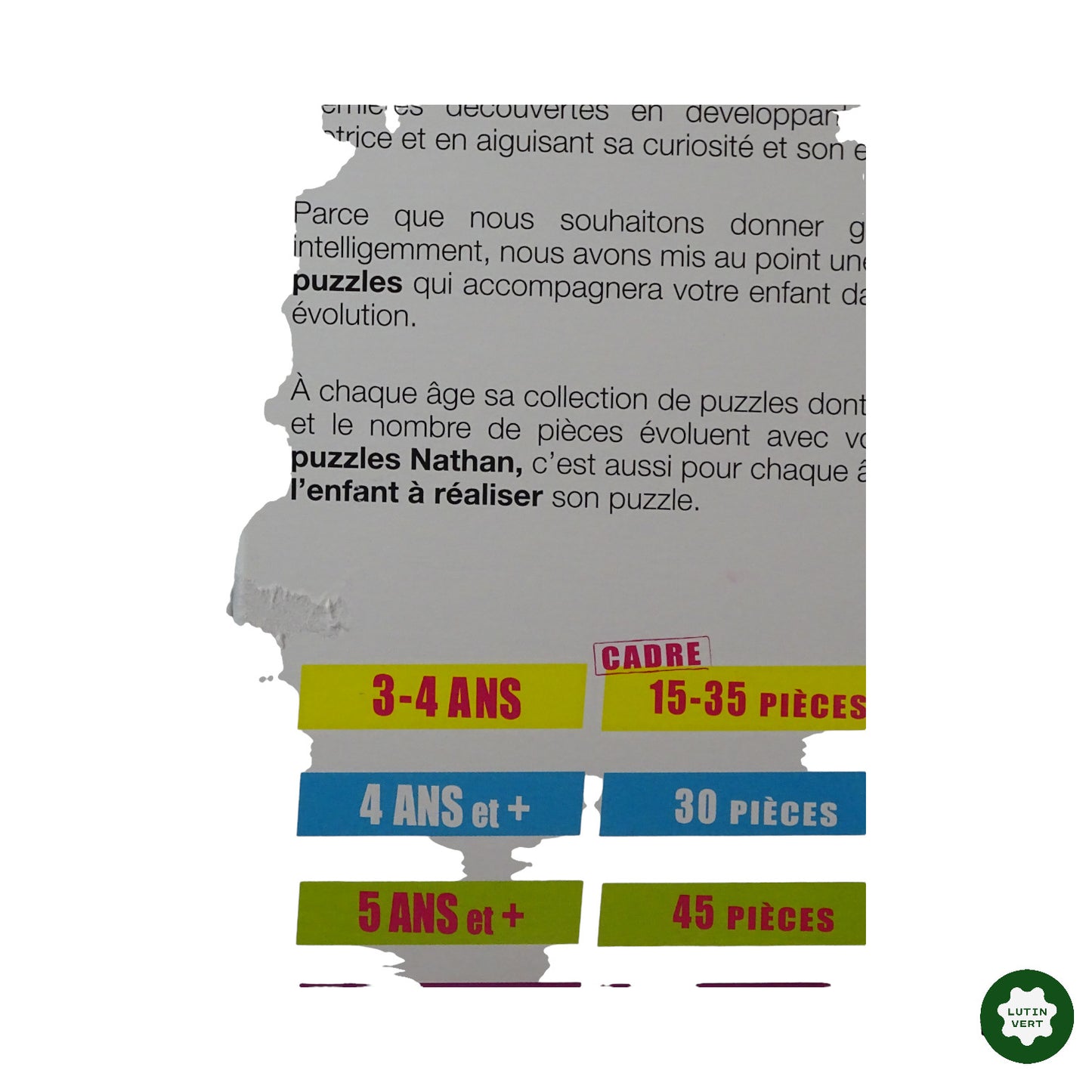 Puzzle 100pcs La Reine des Neiges 2 d'occasion NATHAN - Dès 6 ans | Ref 7584