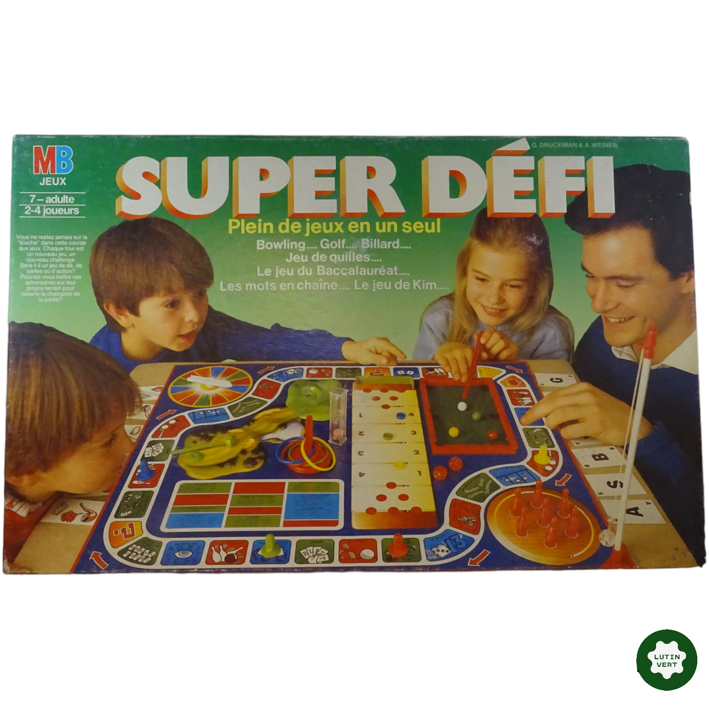 Super défi d'occasion MB JEUX - Dès 7 ans | Lutin Vert