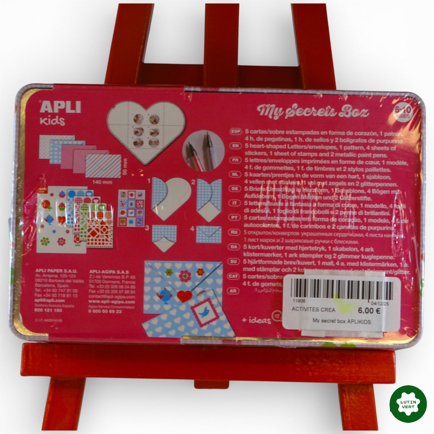 My secrets box d'occasion APLI KIDS - Dès 6 ans | Ref 11906
