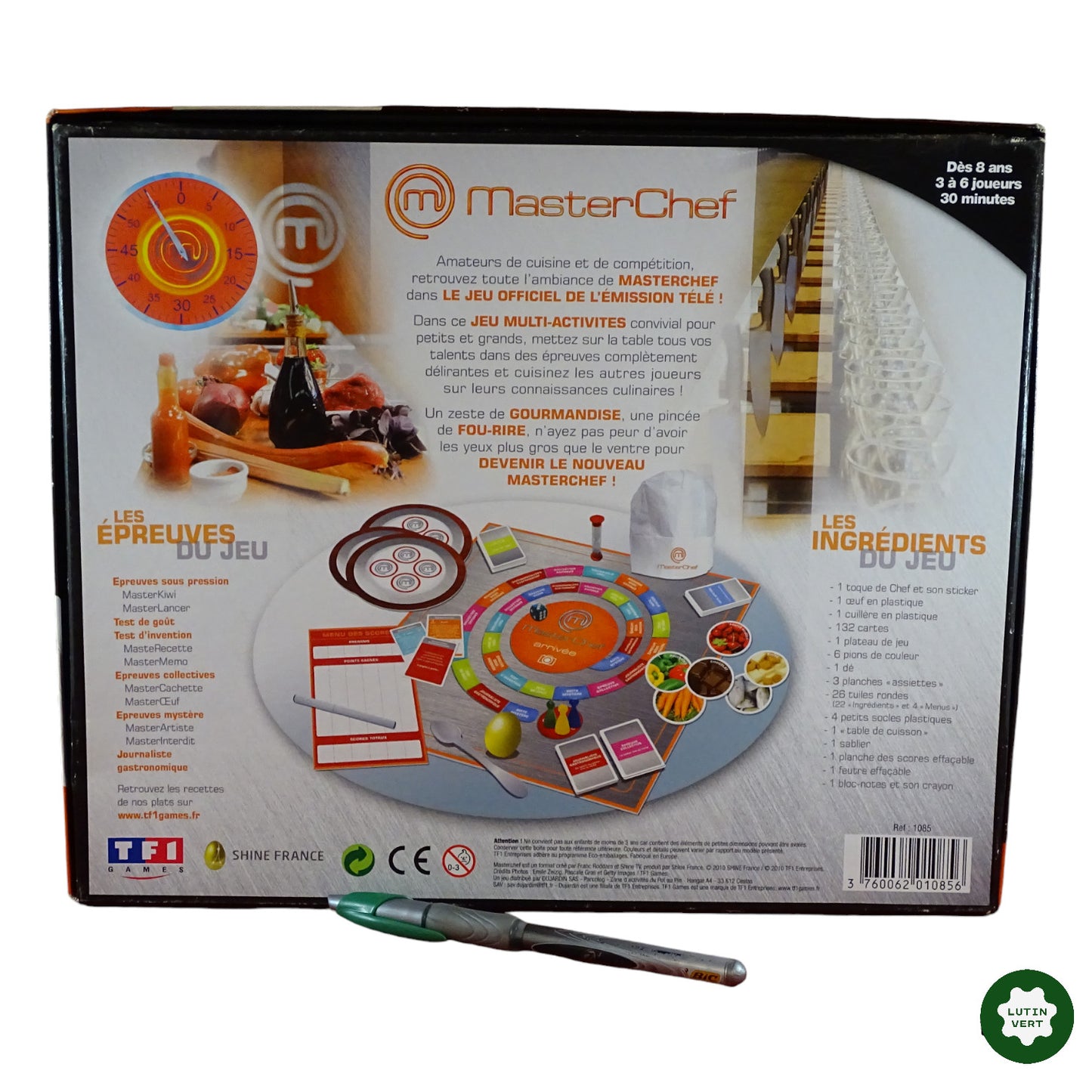 Master Chef le Jeu Officiel d'occasion TF1 GAMES - Dès 8 ans | Ref 7716