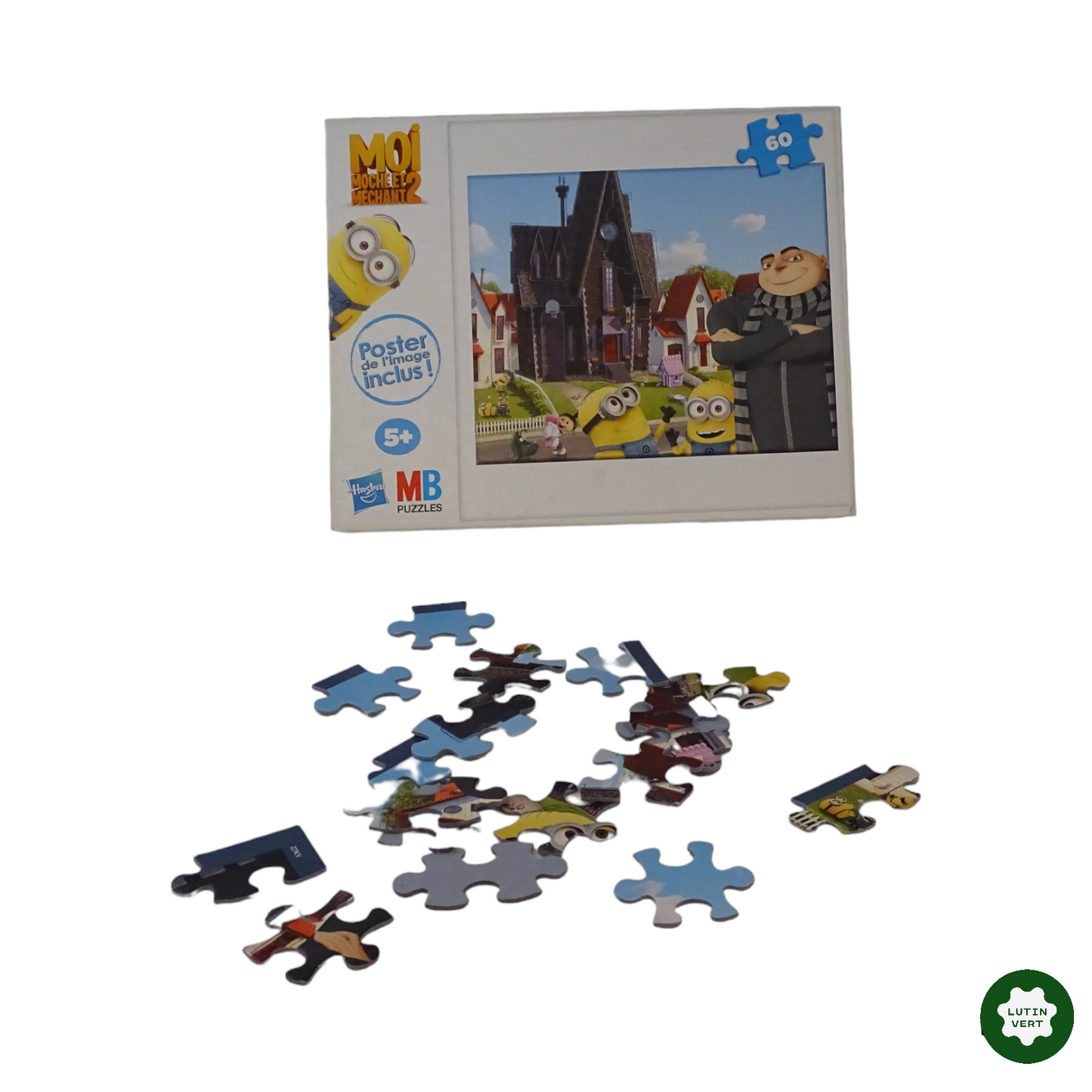 Puzzle Moi moche et méchant 2 d'occasion MB PUZZLE - Dès 6 ans | Lutin Vert