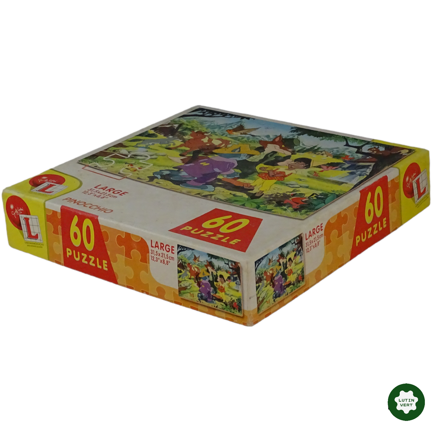 Puzzle vintage de Pinocchio d'occasion LISCIANI GIOCHI - Dès 6 ans | Lutin Vert
