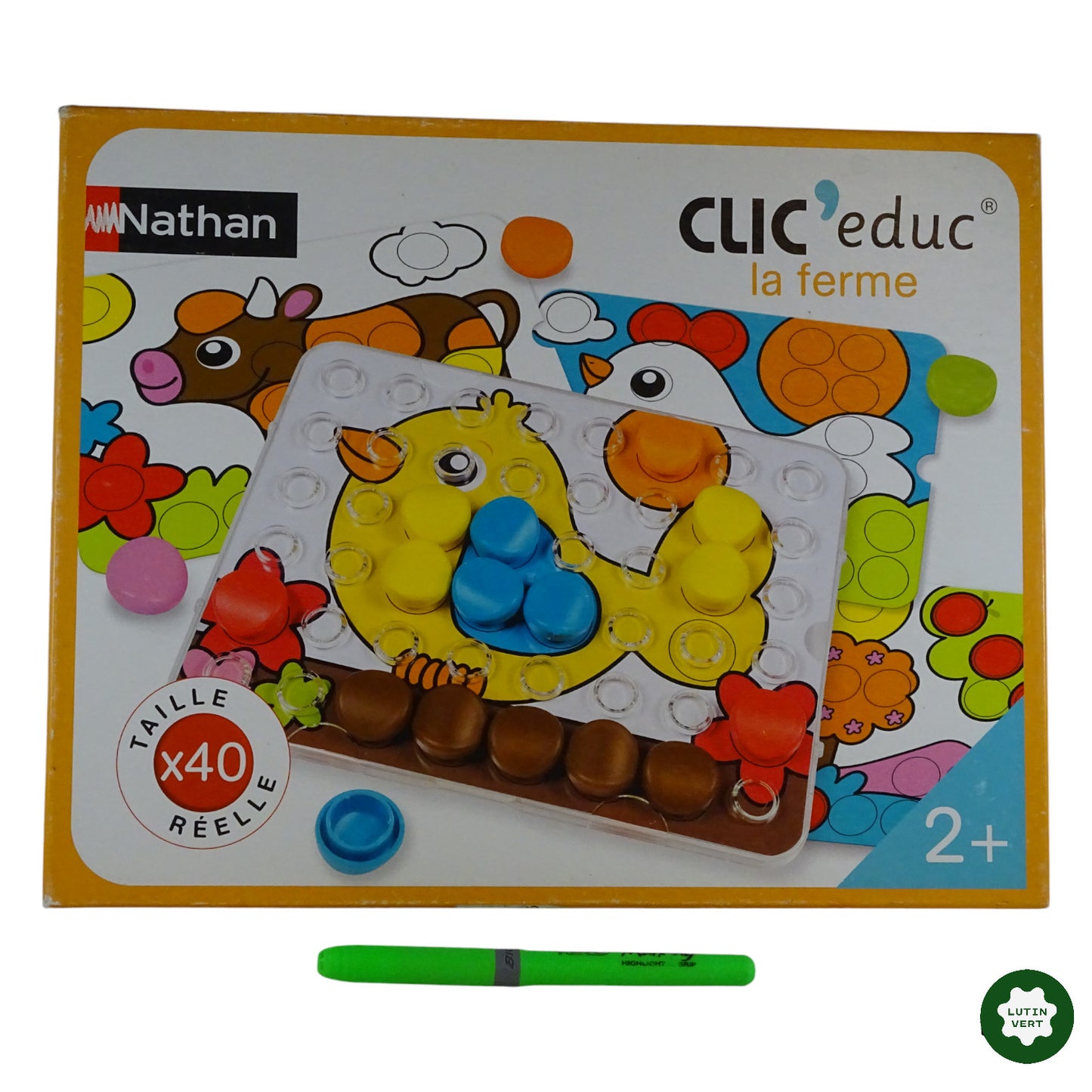 Clic’educ La Ferme d'occasion NATHAN - Dès 2 ans | Ref 7816