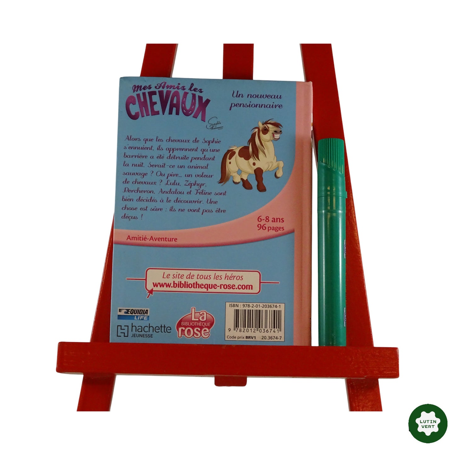 Mes amis les chevaux « Un nouveau pensionnaire » d'occasion Hachette Jeunesse - Dès 3 ans | Ref 7808