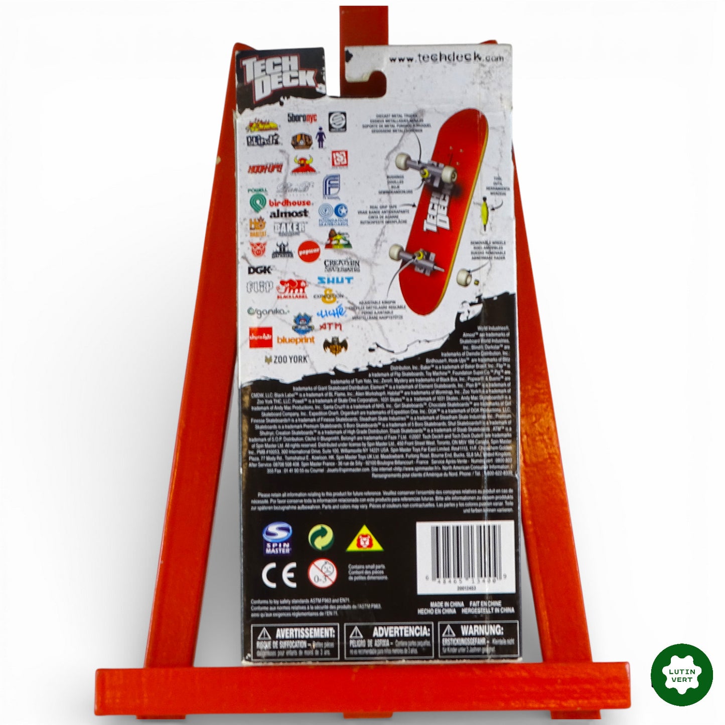 Mini skates Techdeck « Zoo York » d'occasion SPIN MASTER - Dès 4 ans | Ref 12798