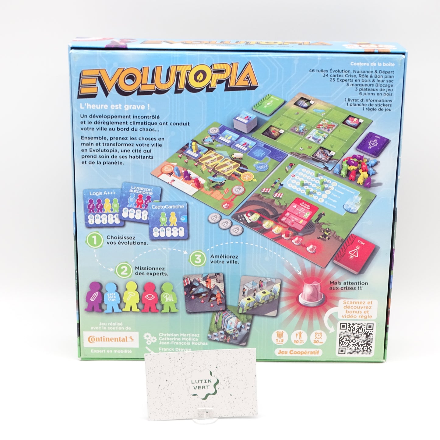 Evolutopia CONTINENTAL - Dès 10 ans | Ref 15506