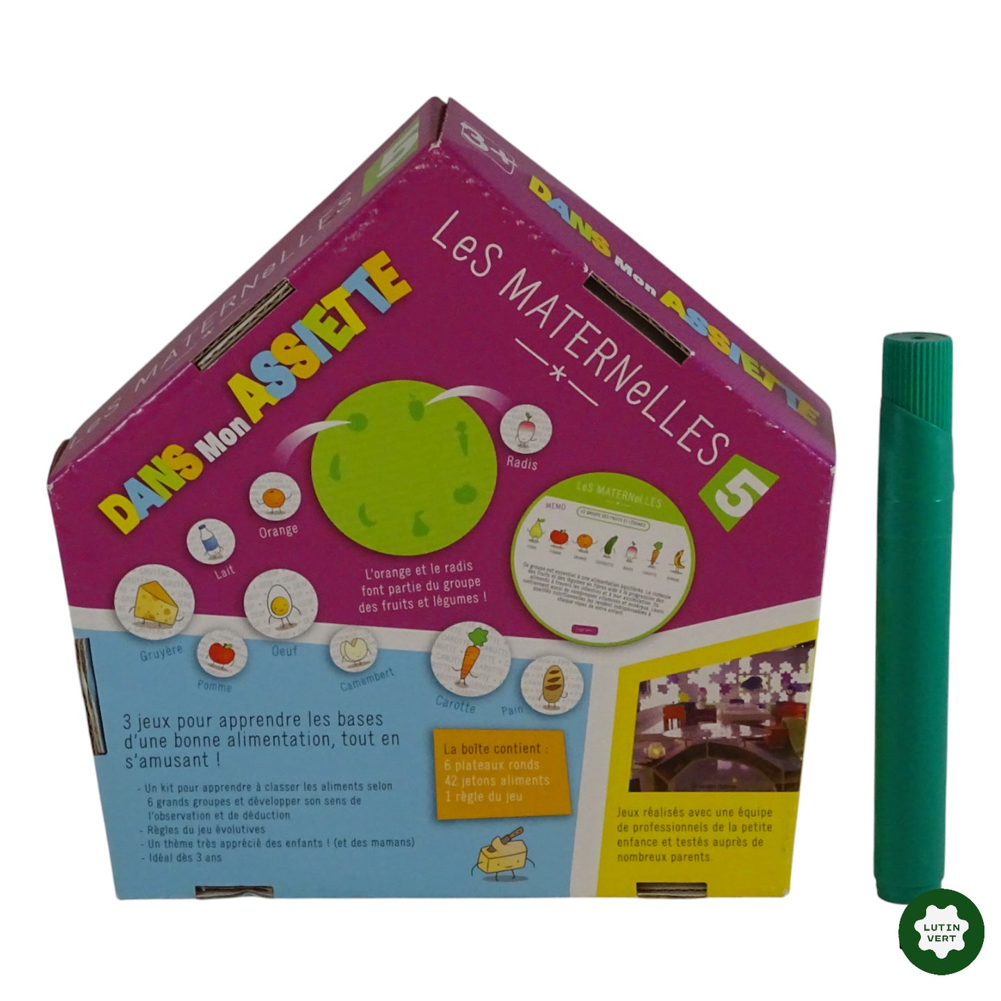 Dans mon Assiette d'occasion ABY SMILE - Dès 3 ans | Ref 8201
