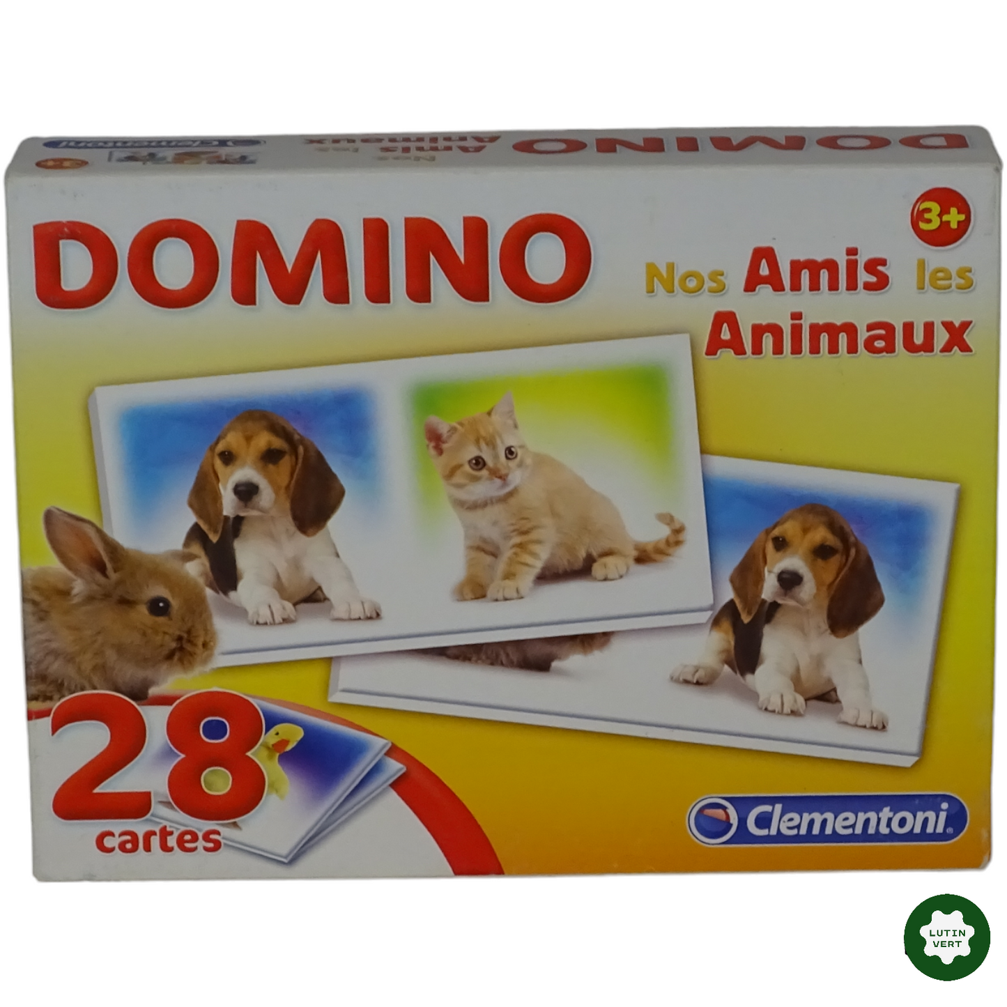 Jeu de dominos Nos amis les animaux d'occasion CLEMENTONI - Dès 3 ans | Lutin Vert