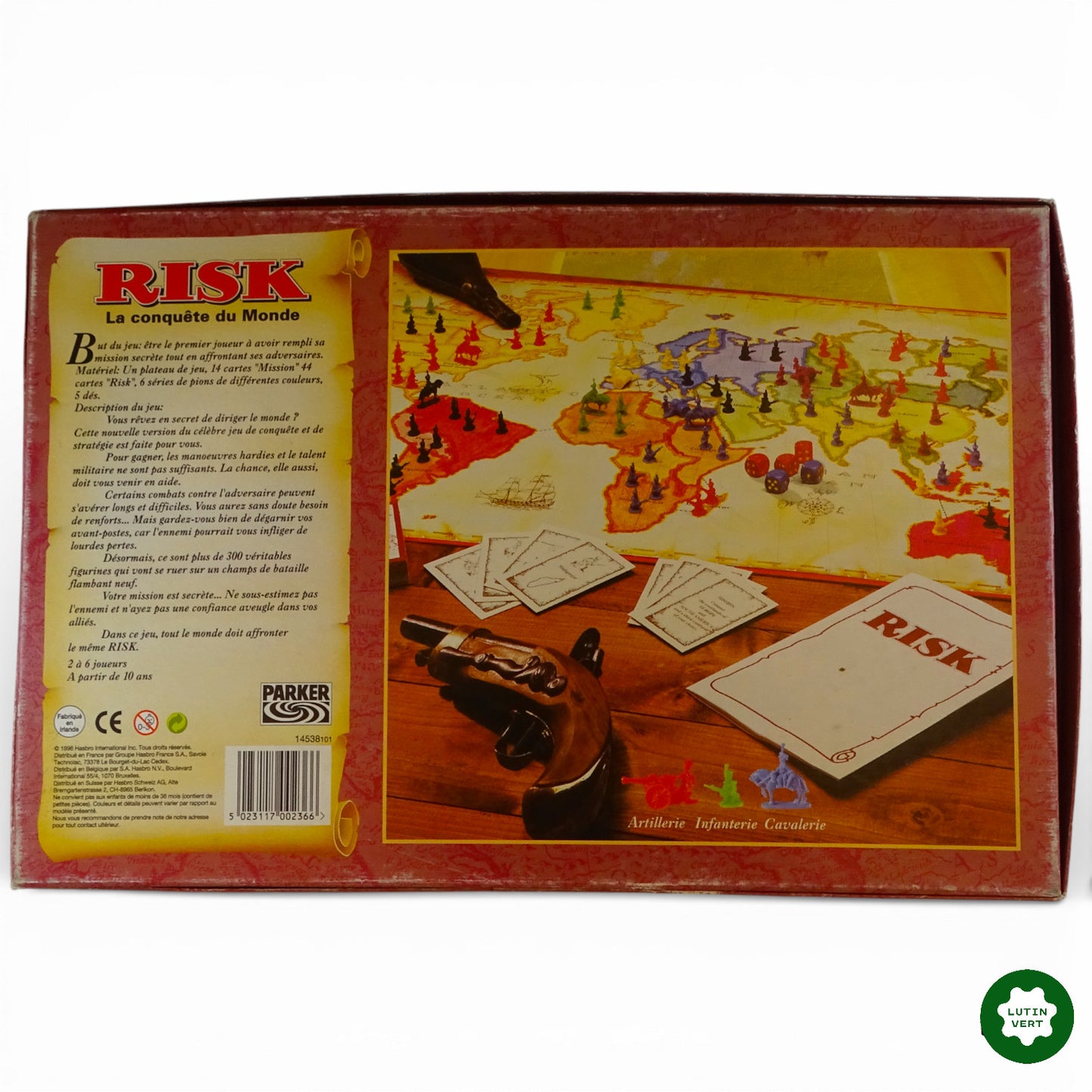 Risk – La Conquête du Monde d'occasion PARKER - Dès 10 ans | Ref 12942