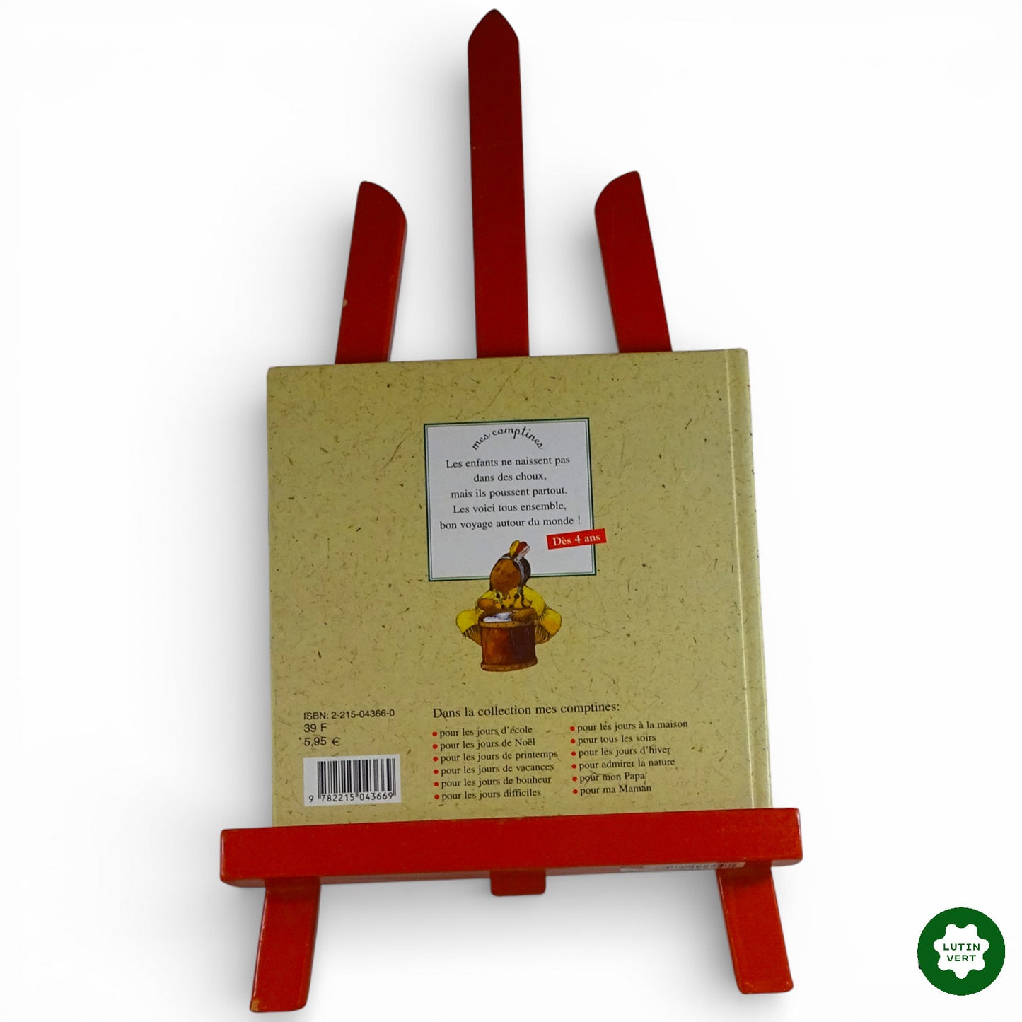 Mes Comptines des Enfants du Monde d'occasion Fleurus - Dès 4 ans | Lutin vert Ref 12968