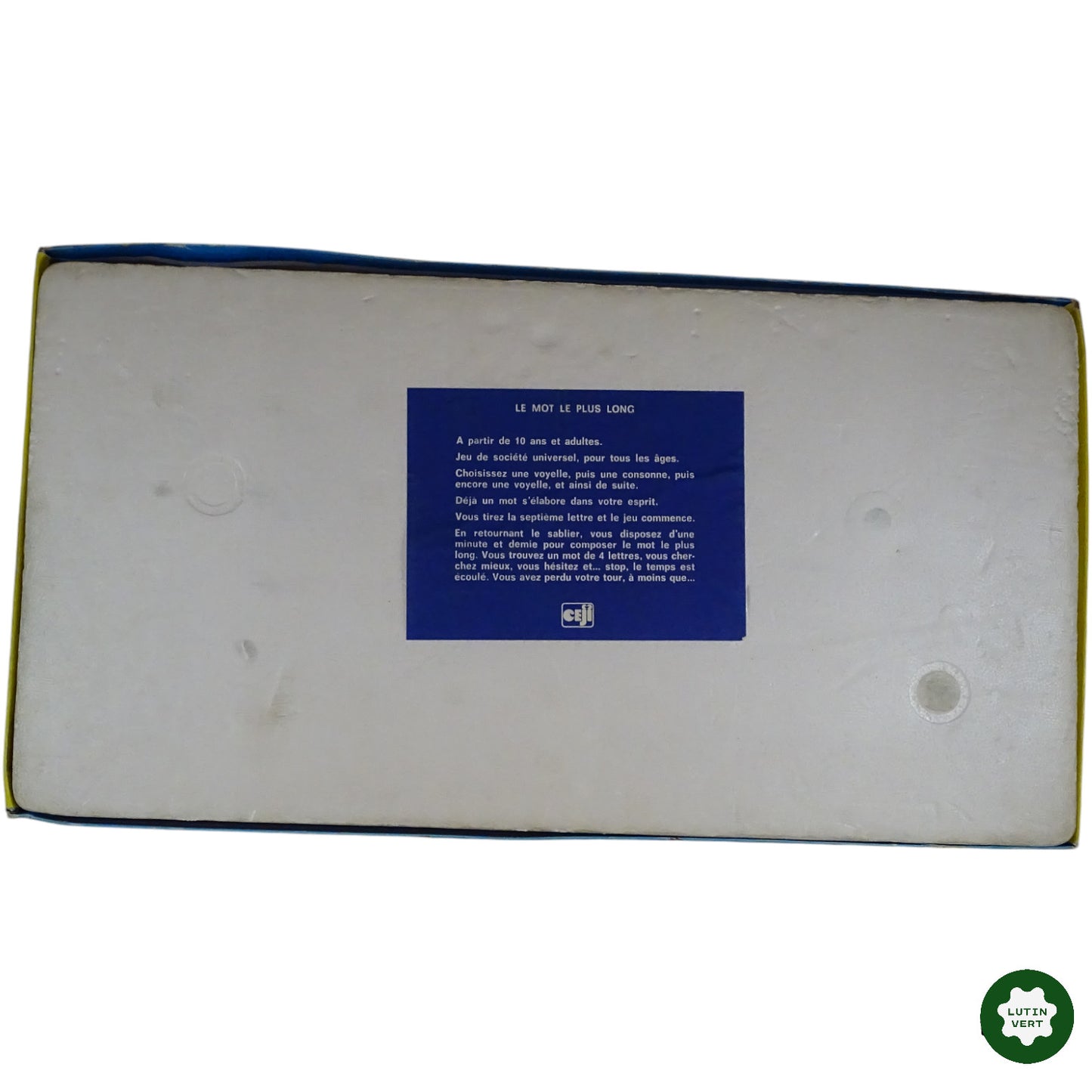 Le Mot le plus Long d'occasion CEJI - Dès 10 ans | Ref 8729