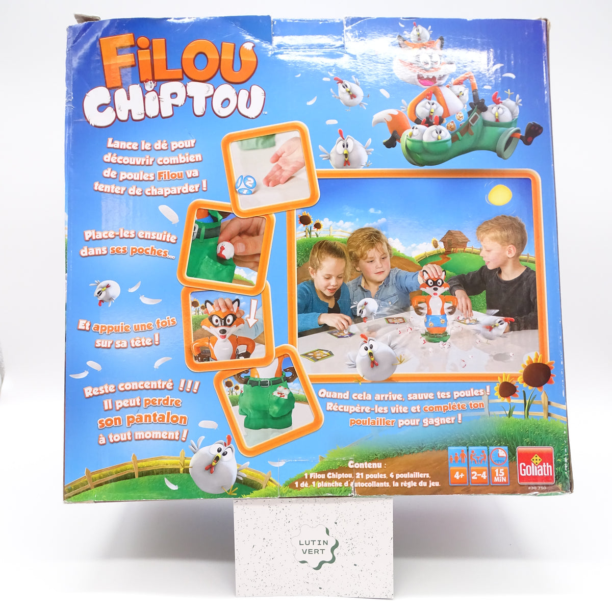 Filou Chiptou GOLIATH - Dès 4 ans | Ref 15644