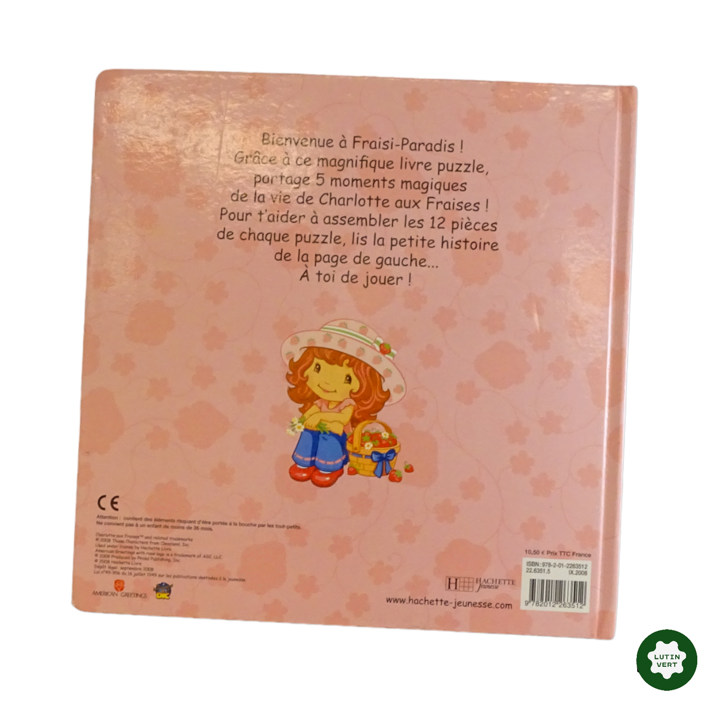 Livre-puzzle Charlotte aux Fraises d'occasion HACHETTE JEUNESSE - Dès 3 ans | Lutin Vert