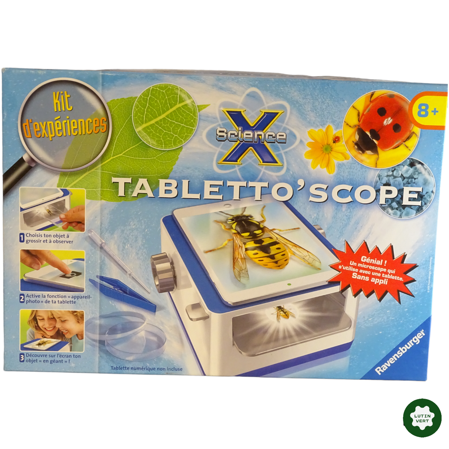 Tabletto’scope d'occasion RAVENSBURGER - Dès 8 ans | Lutin Vert