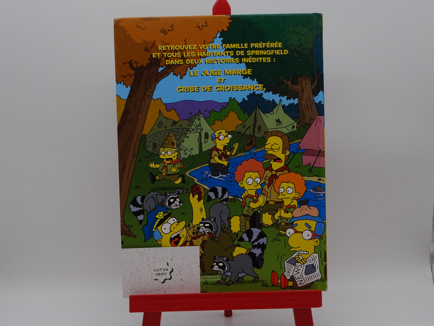 Les Simpsons – Camping en Délire d'occasion JUNGLE - Dès 9 ans | Ref 13000