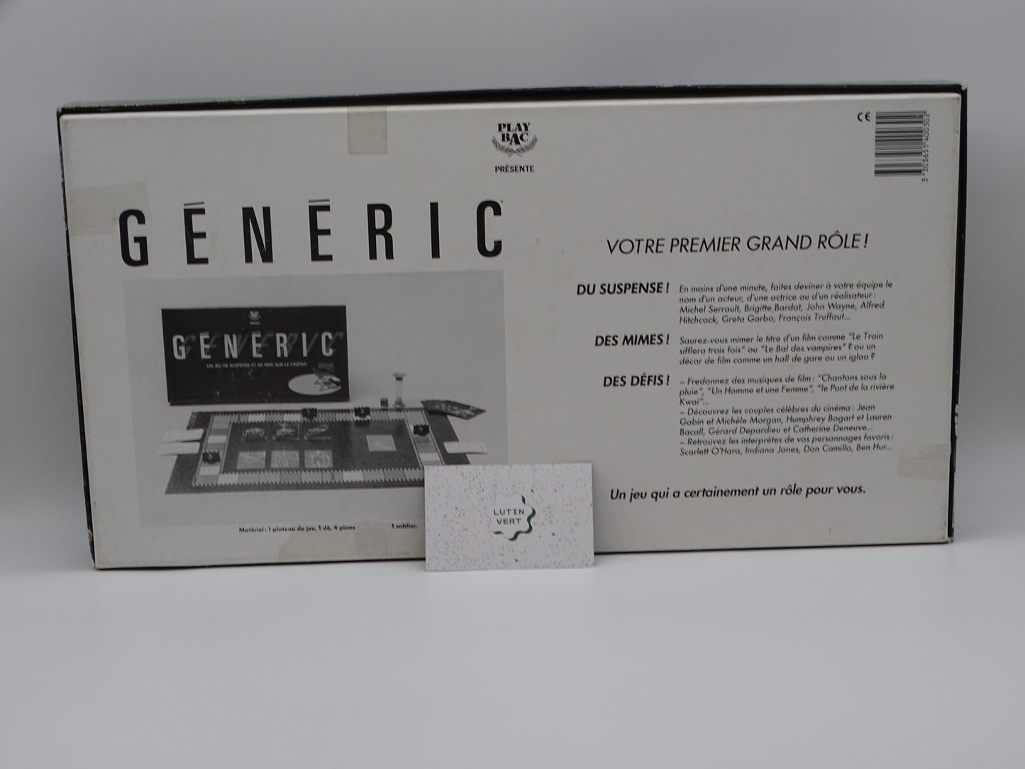 Généric d'occasion PLAYBAC - Dès 10 ans | Ref 13020