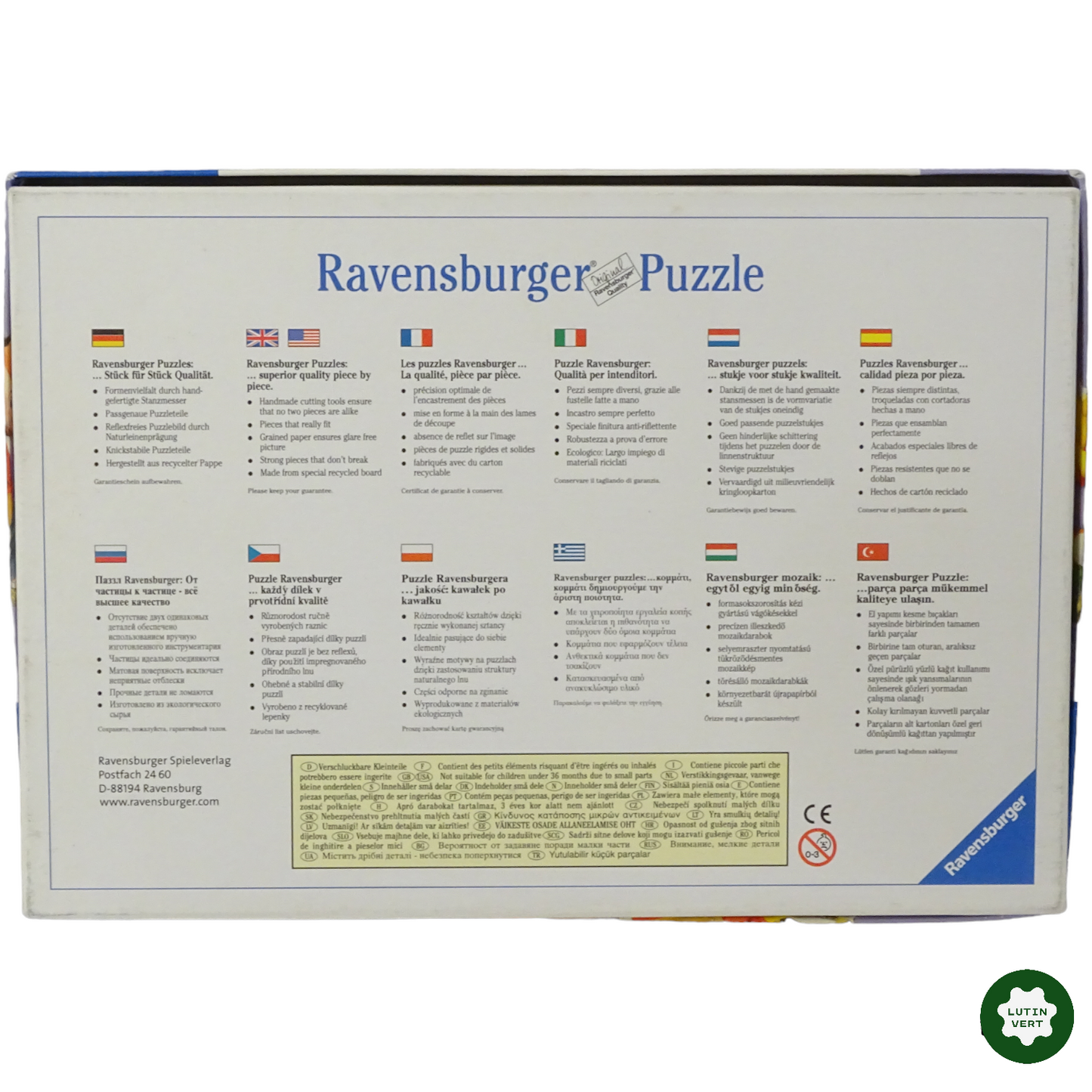 3 Puzzles Dyney Winnie l’ourson 49 pièces d'occasion RAVENSBURGER - Dès 5 ans | Lutin Vert
