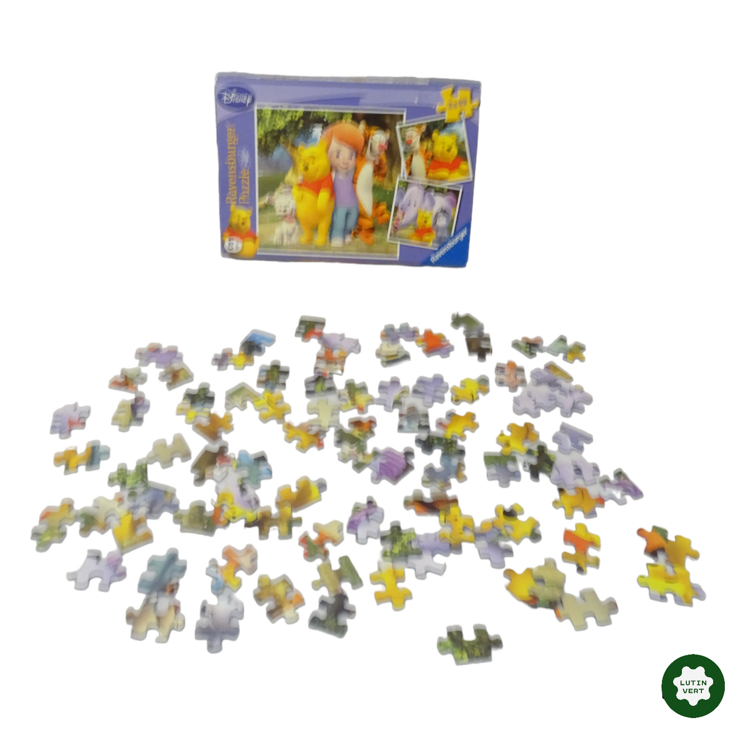 3 Puzzles Dyney Winnie l’ourson 49 pièces d'occasion RAVENSBURGER - Dès 5 ans | Lutin Vert